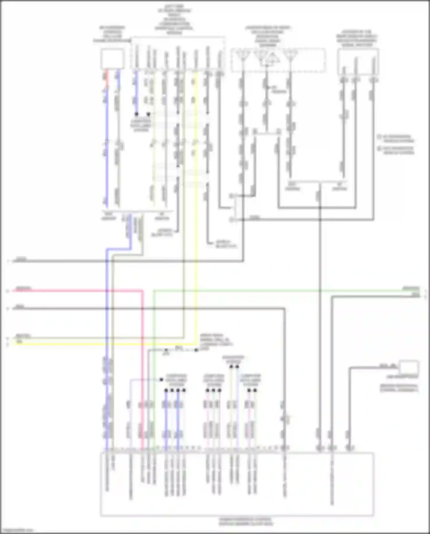 ATS Cadillac I (2012-2014): Navigation circuit, w/ touch screen & color information display (2 of 5)
