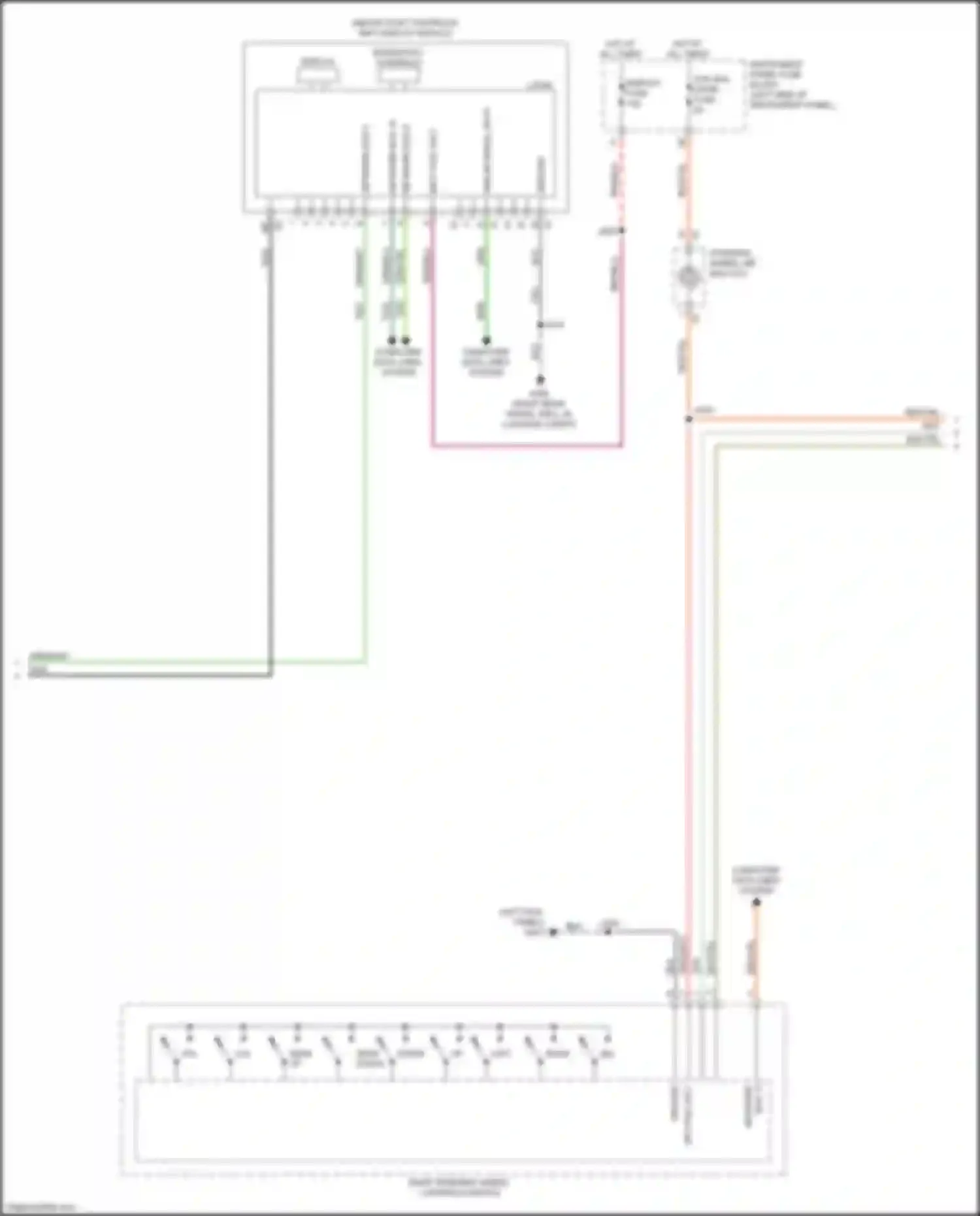 ATS Cadillac I (2012-2014): Navigation circuit, w/ touch screen & color information display (3 of 5)