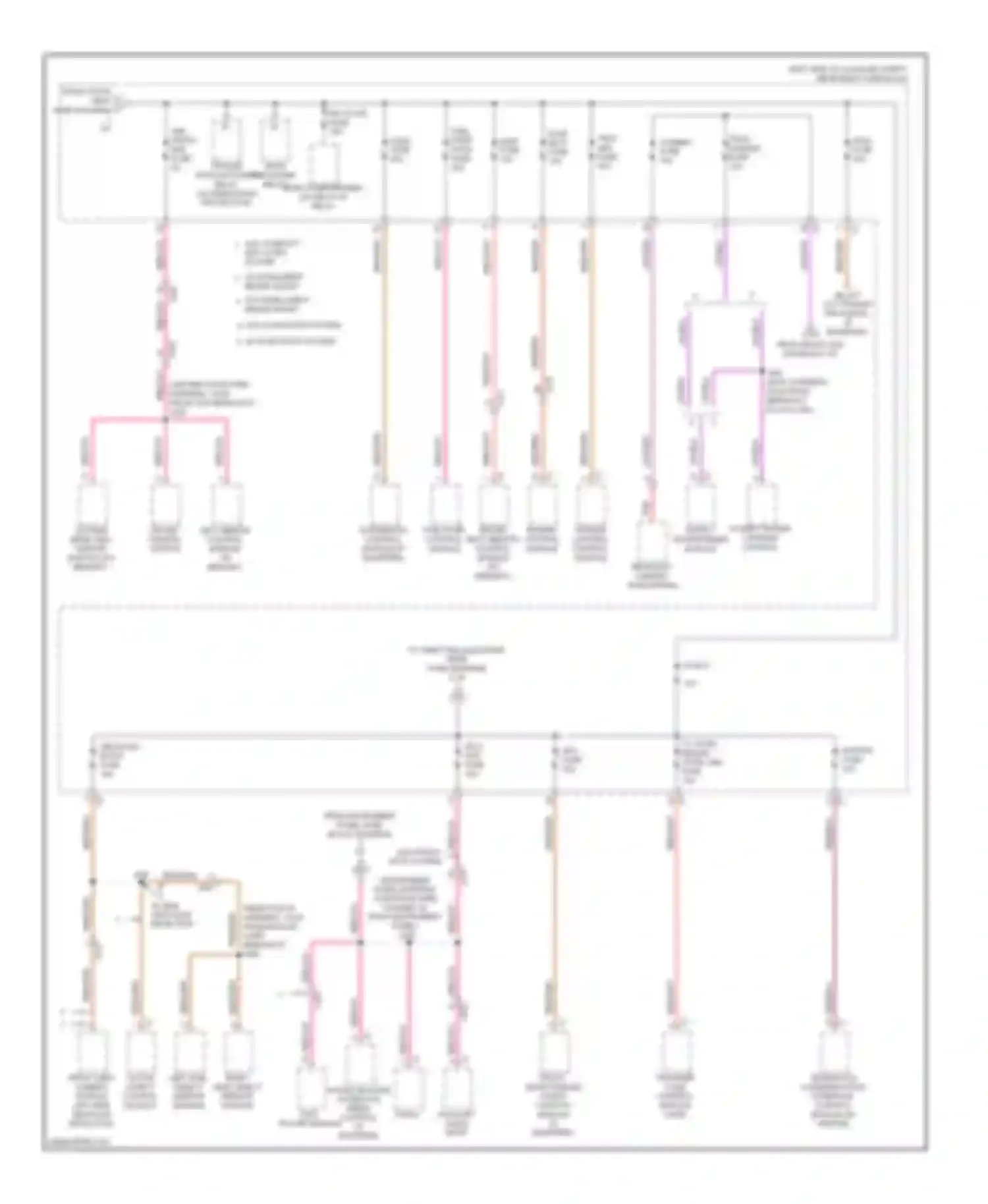 ATS Cadillac I (2012-2014): Power distribution circuit (3 of 6)