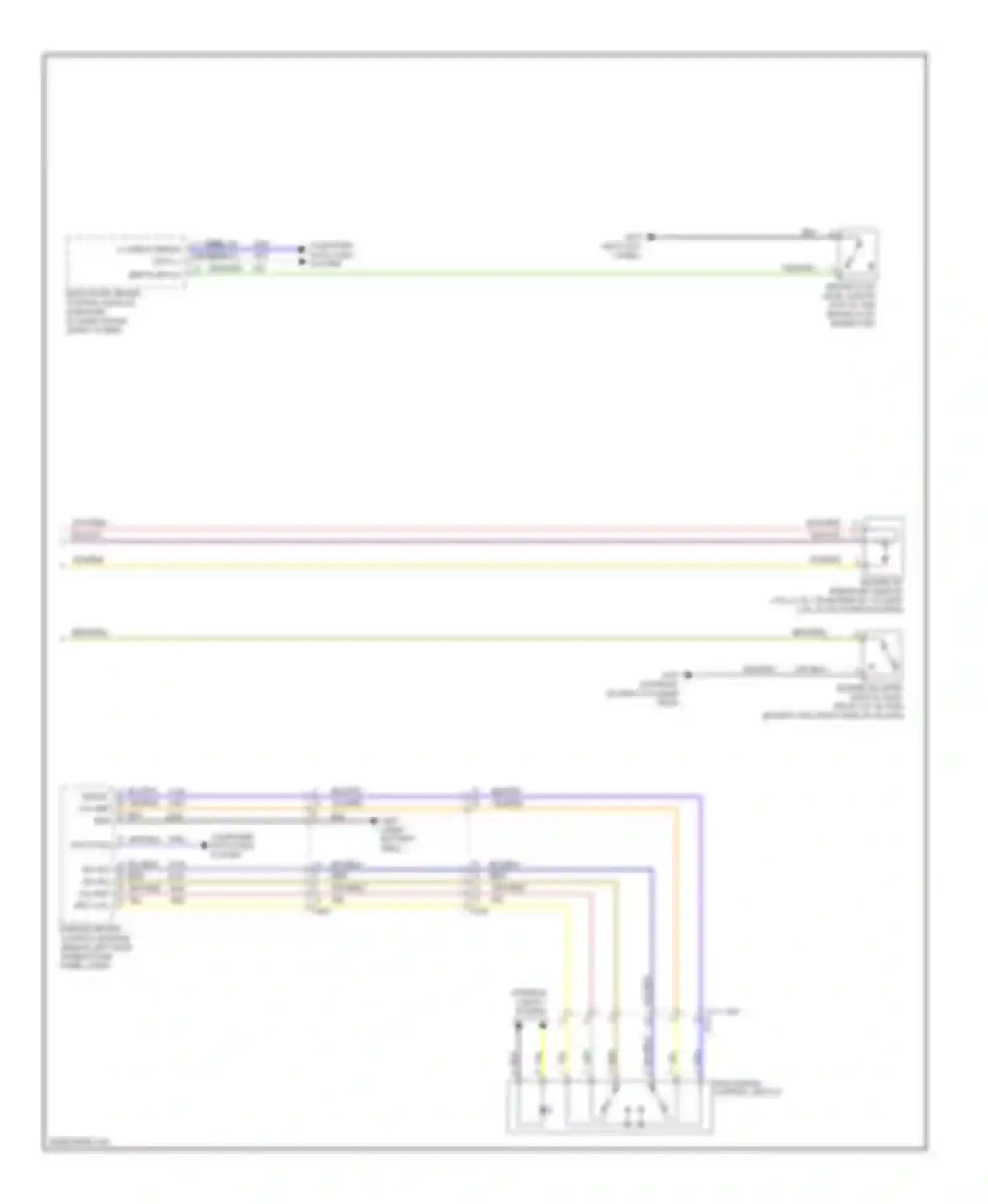 Wiring diagram gry/red for Cadillac ATS I (2012-2014)