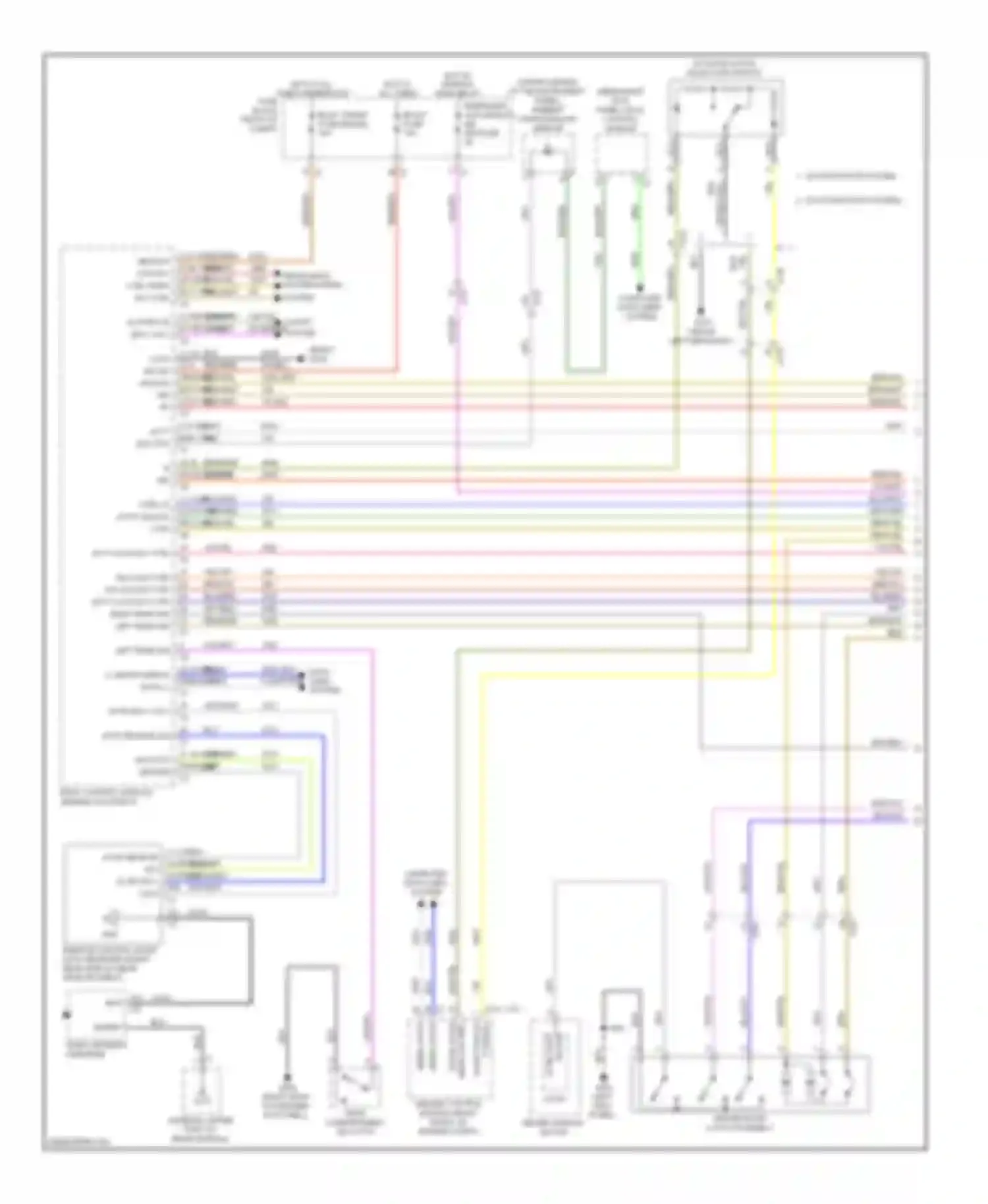 Wiring diagram blk/grn for Cadillac ATS I (2012-2014)