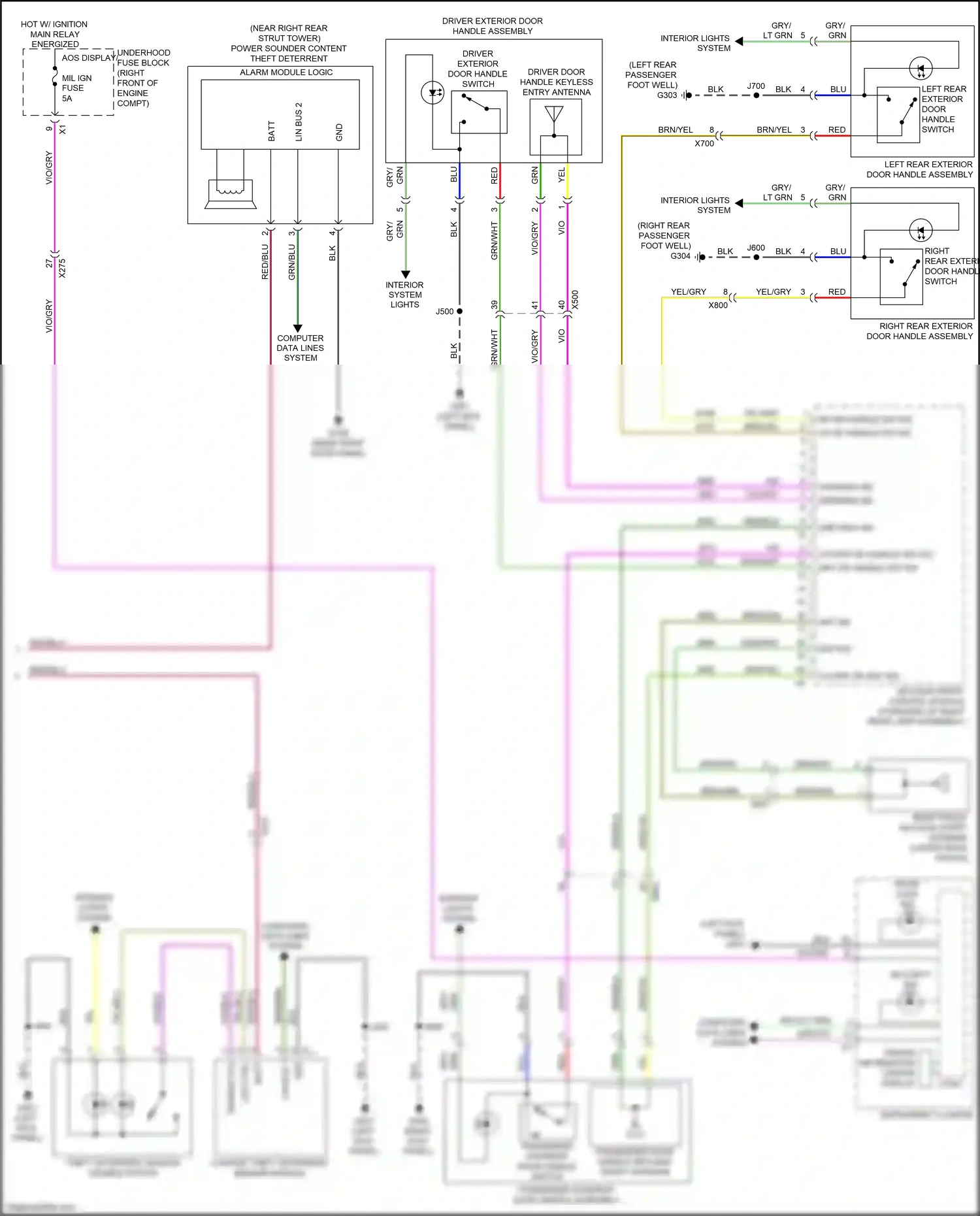 Cadillac ATS I (2012-2014) brn/grn wiring diagram  (9 of 34)