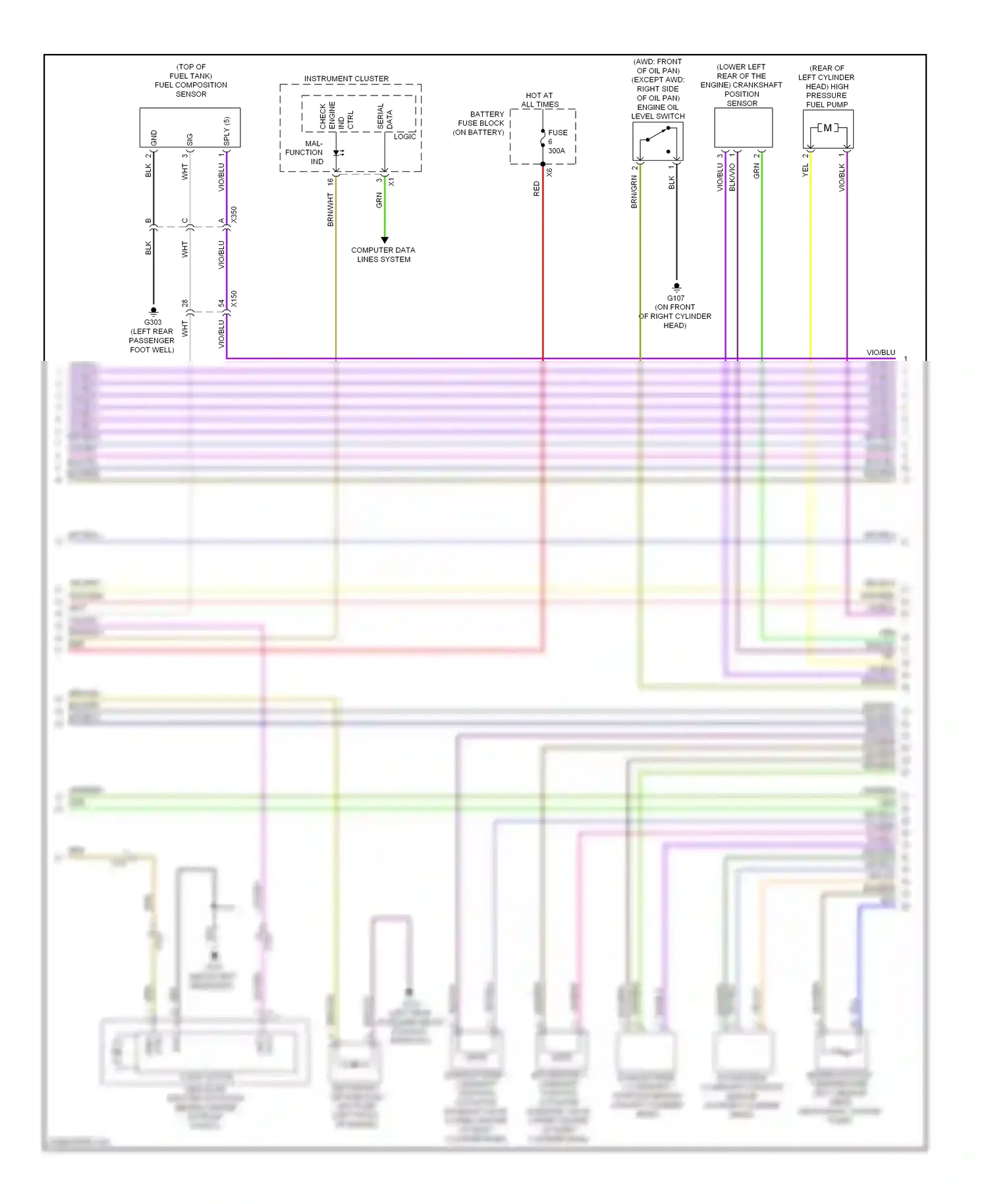 Cadillac ATS I (2012-2014) brn/grn wiring diagram  (27 of 34)