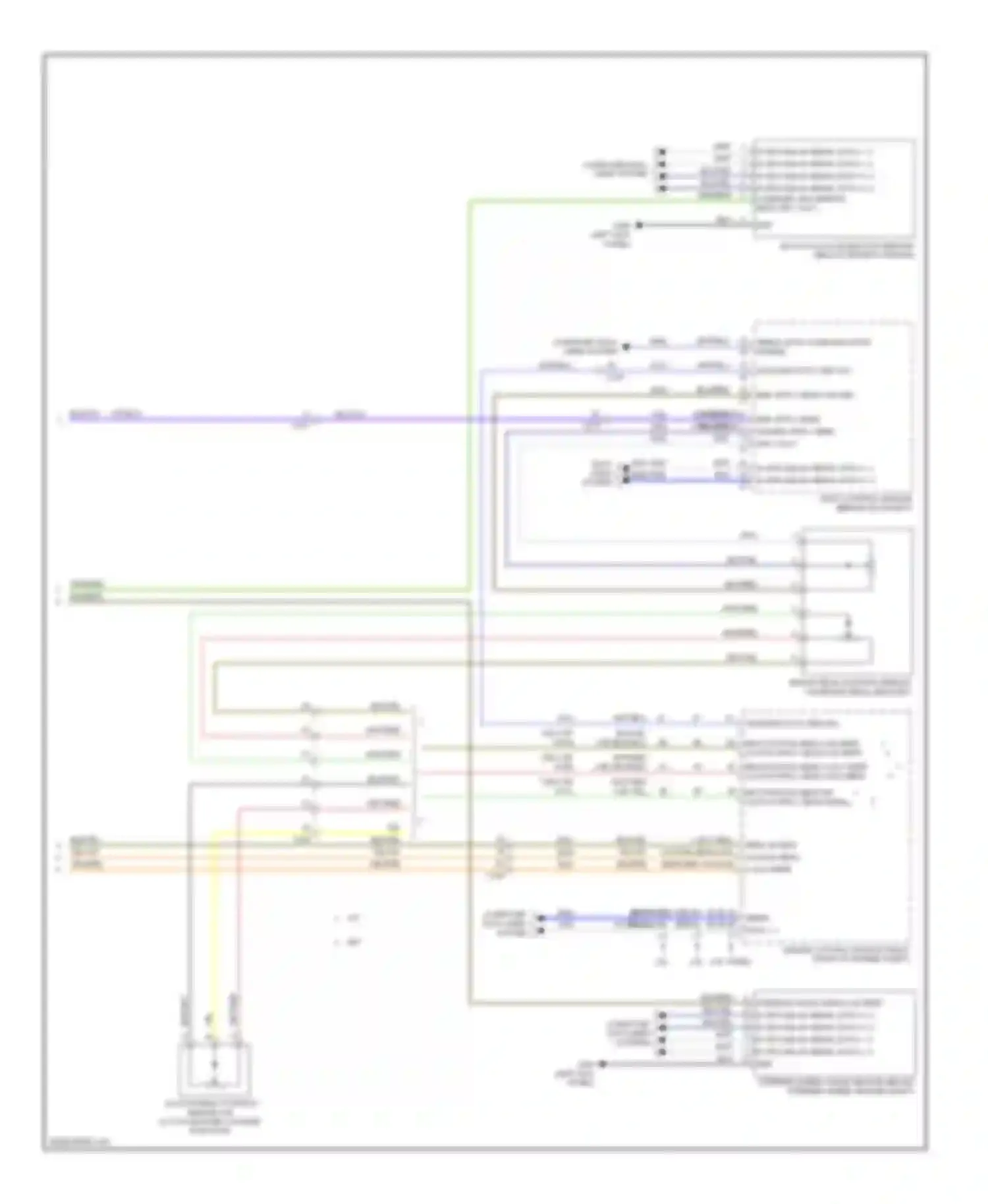 Wiring diagram computer data lines systems for Cadillac ATS I (2012-2014)