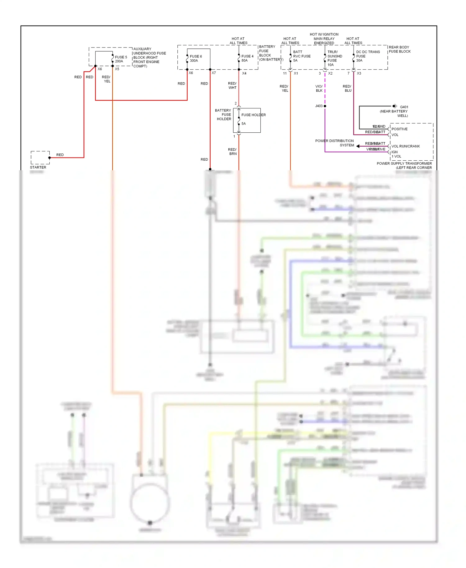 Cadillac ATS I (2012-2014) engine control module (right front of engine compt) wiring diagram  (11 of 21)