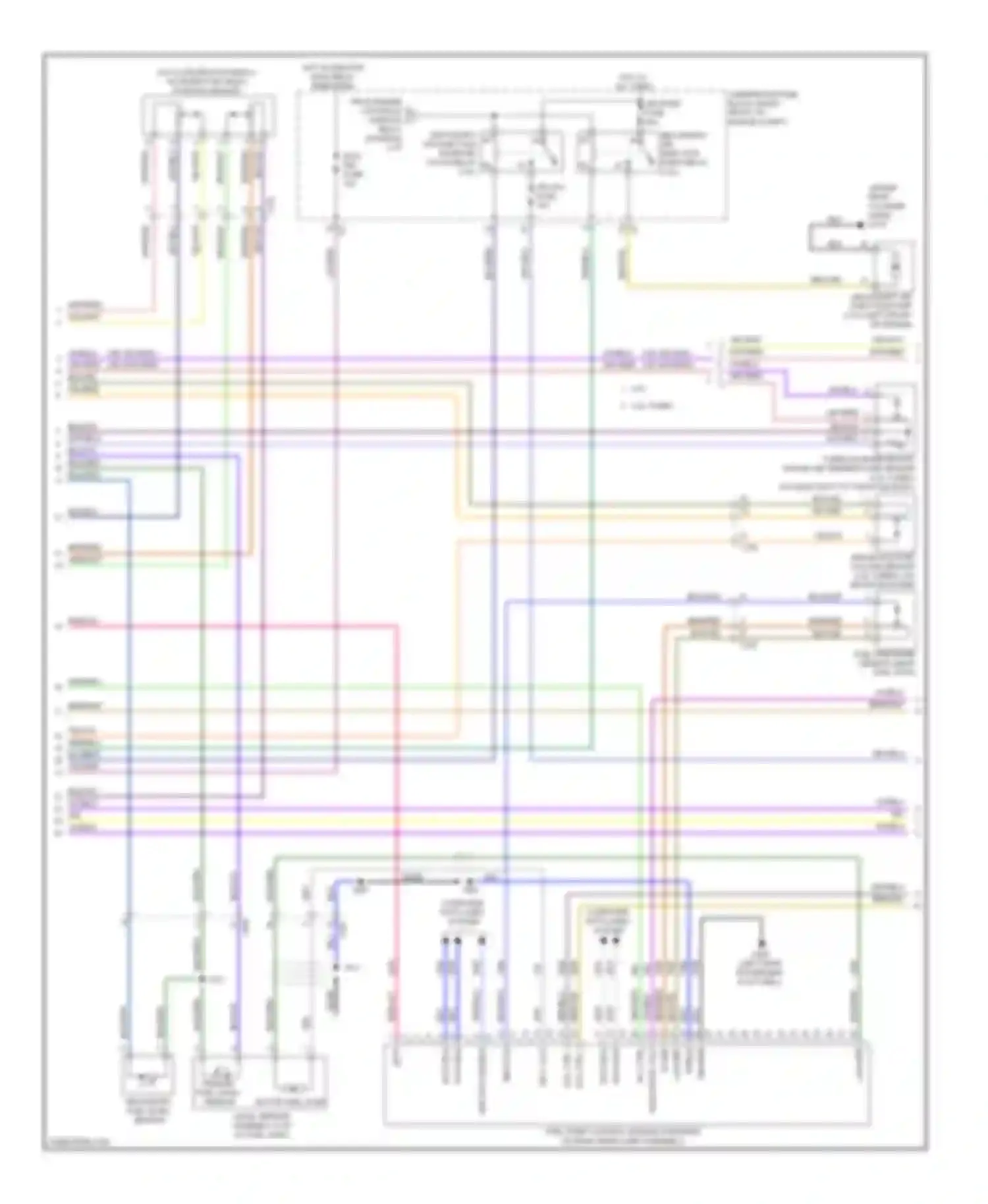Wiring diagram gry/red for Cadillac ATS I (2012-2014) (13 of 20)
