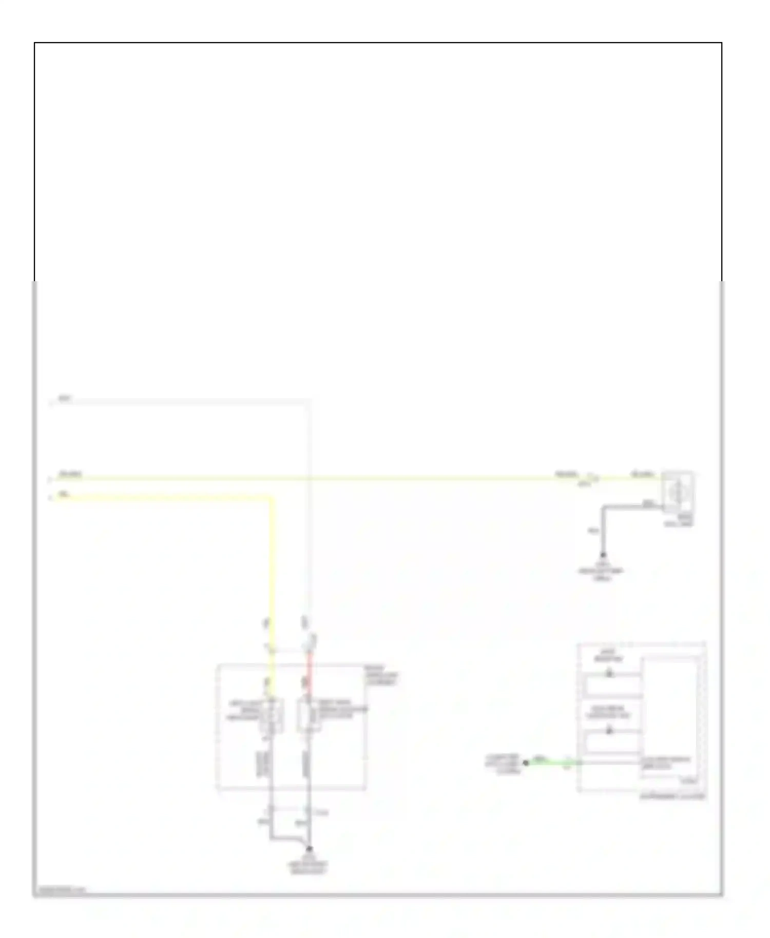 Cadillac ATS I (2012-2014) high beam assistant ind wiring diagram  (3 of 5)