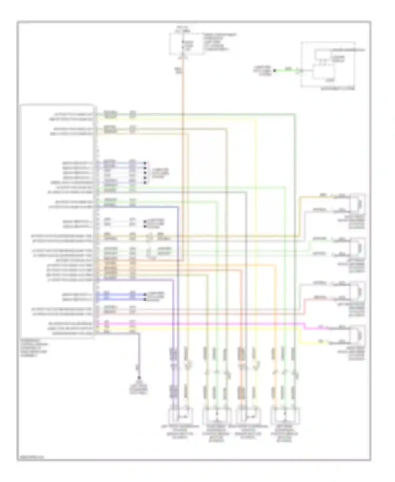 Wiring diagram lr strut pos snsr low ref rf strut pos snsr sig for Cadillac ATS I (2012-2014)