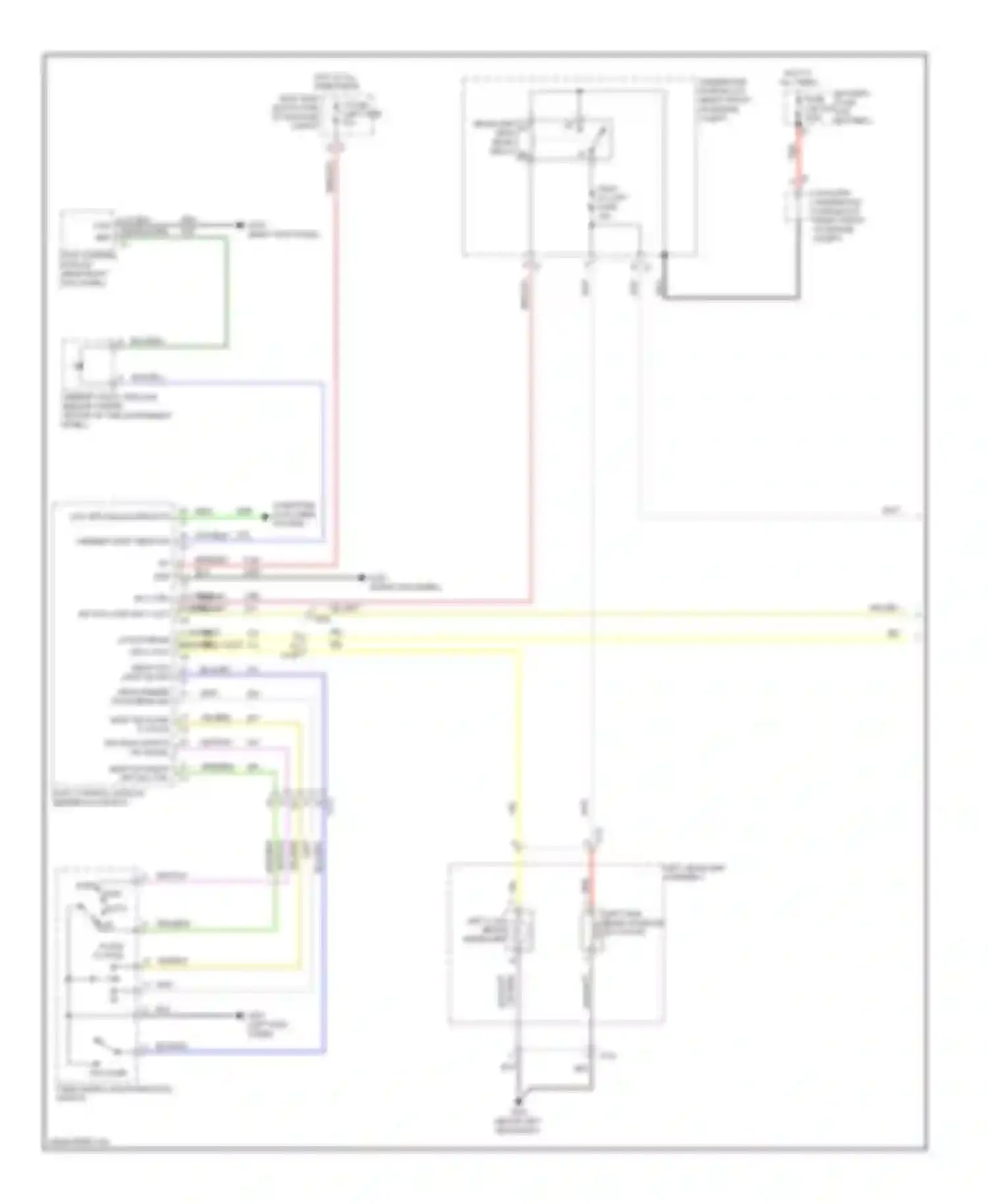 Wiring diagram blk/grn for Cadillac ATS I (2012-2014)