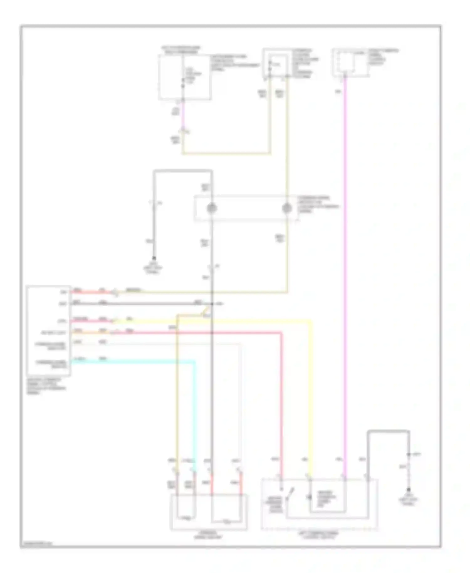 Wiring diagram htd str whl fuse for Cadillac ATS I (2012-2014)