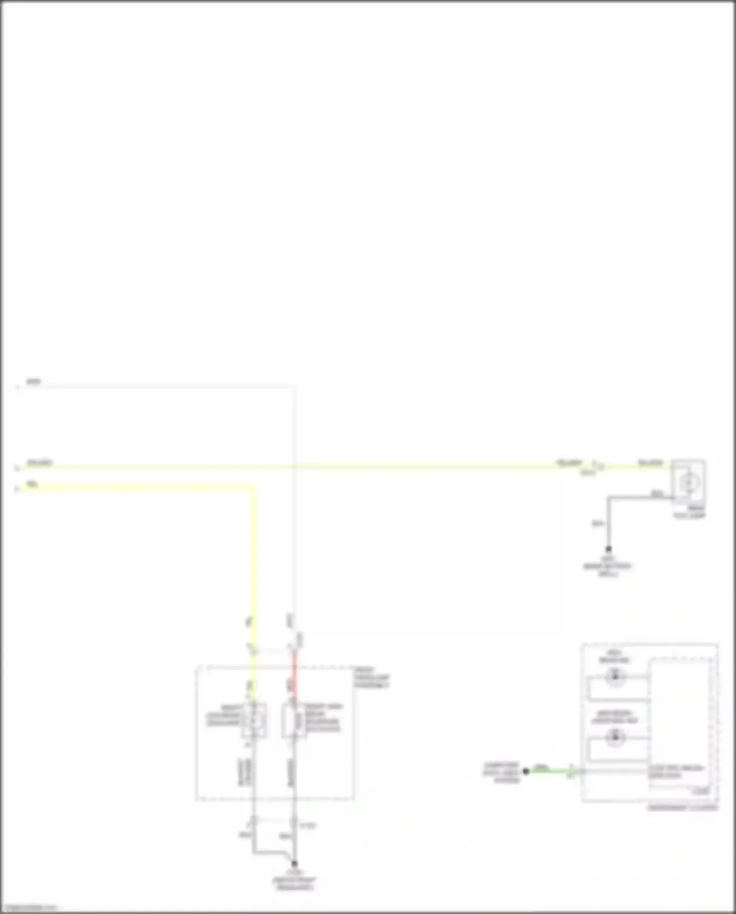 Wiring diagram red for Cadillac ATS I (2012-2014)