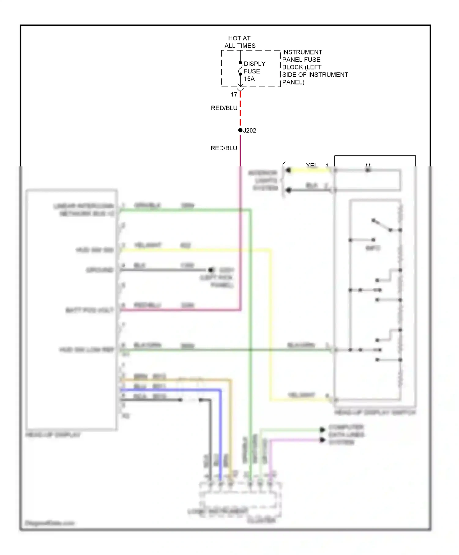 Wiring diagram nca for Cadillac ATS I (2012-2014) (29 of 74)