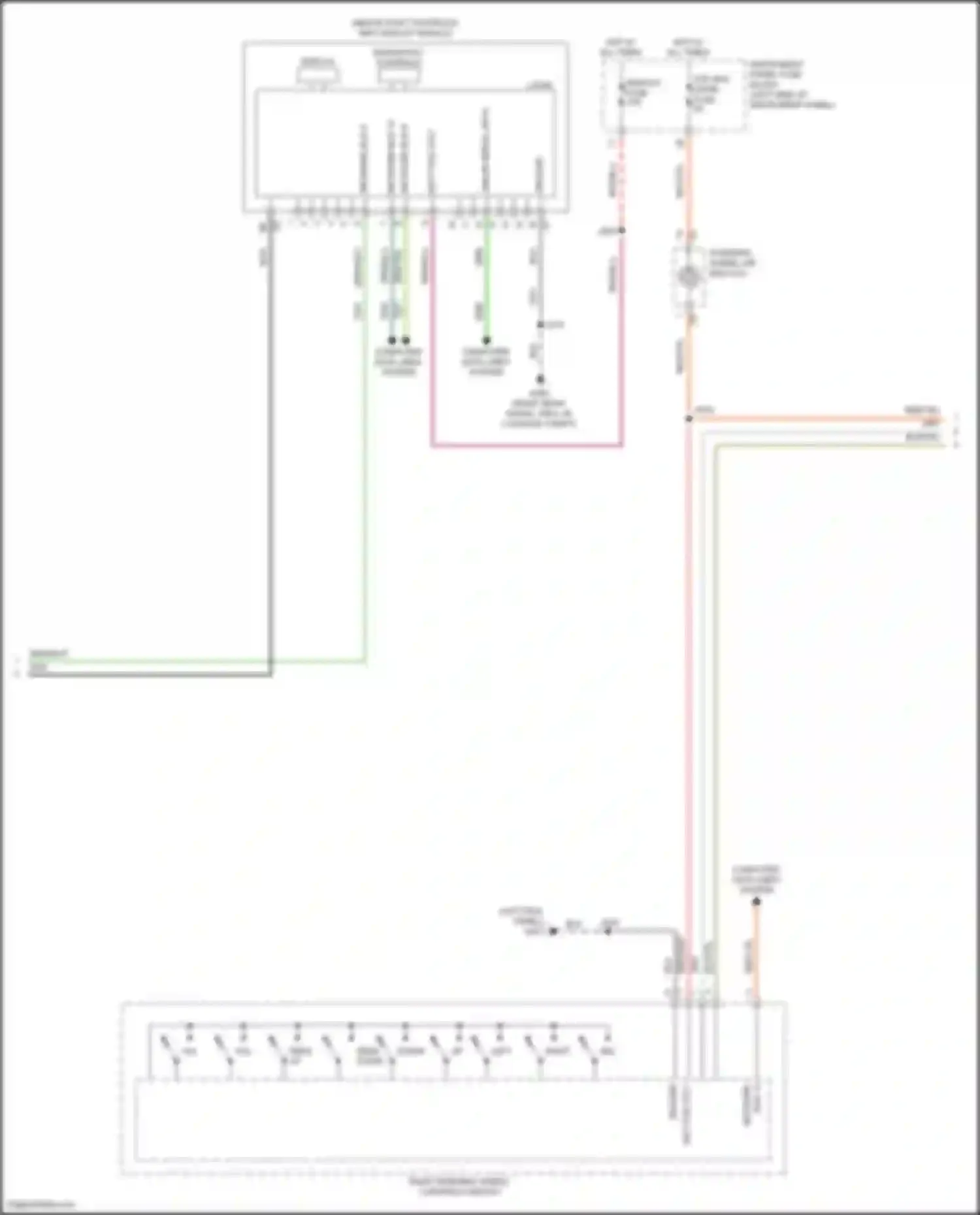 Wiring diagram red/wht for Cadillac ATS I (2012-2014) (20 of 20)