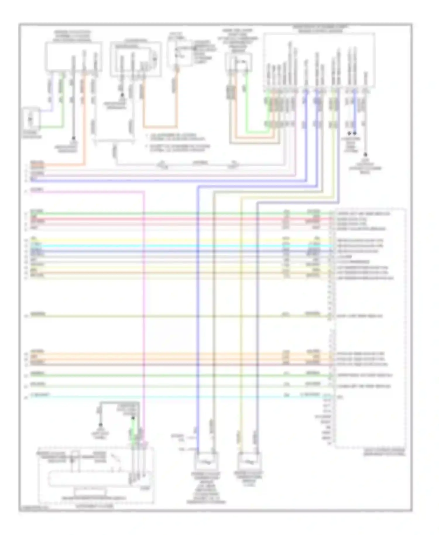 Wiring diagram evap core temp sens sig for Cadillac ATS I (2012-2014)