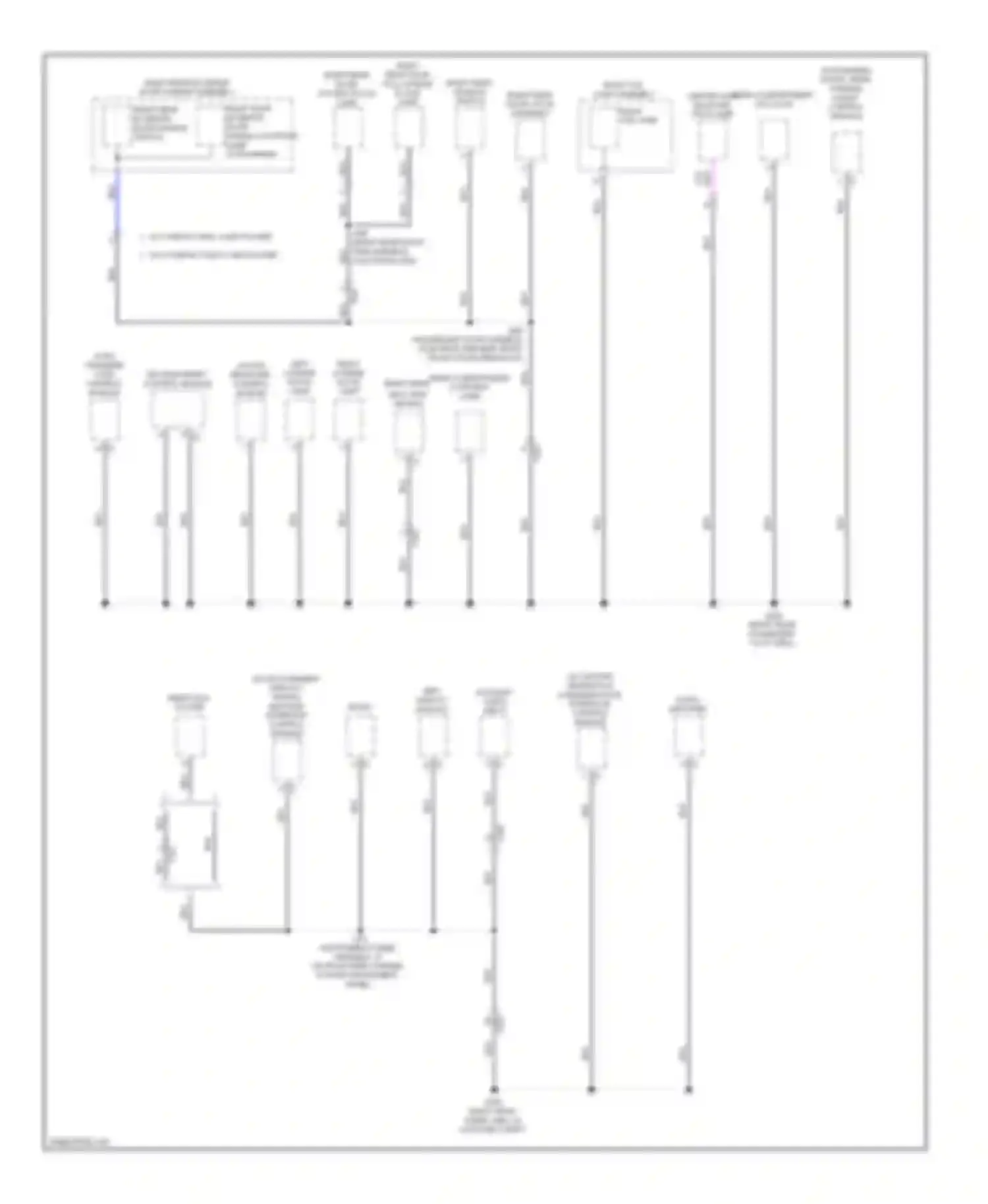 Wiring diagram auxiliary audio input for Cadillac ATS I (2012-2014)