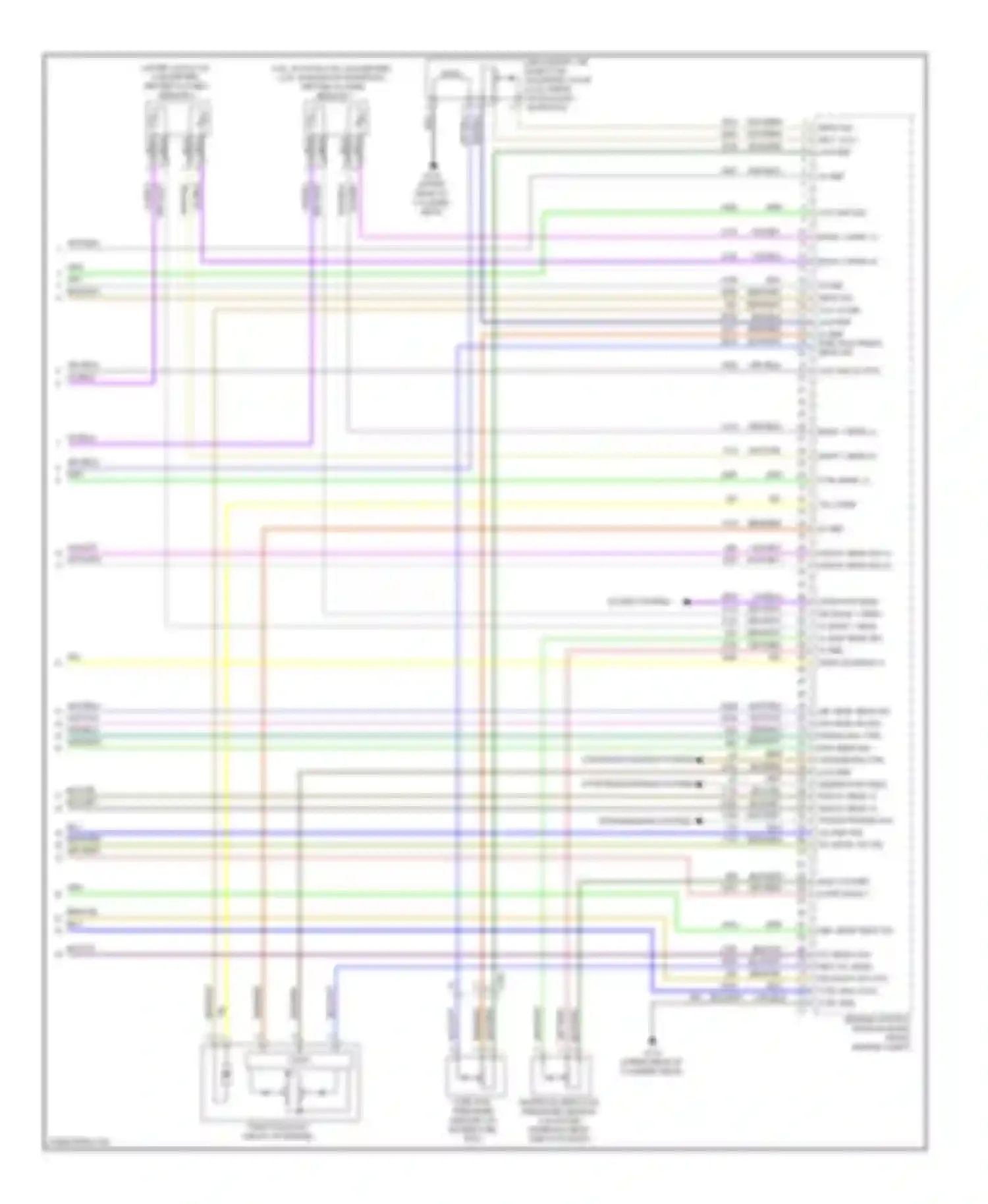 Wiring diagram out spd sig for Cadillac ATS I (2012-2014)