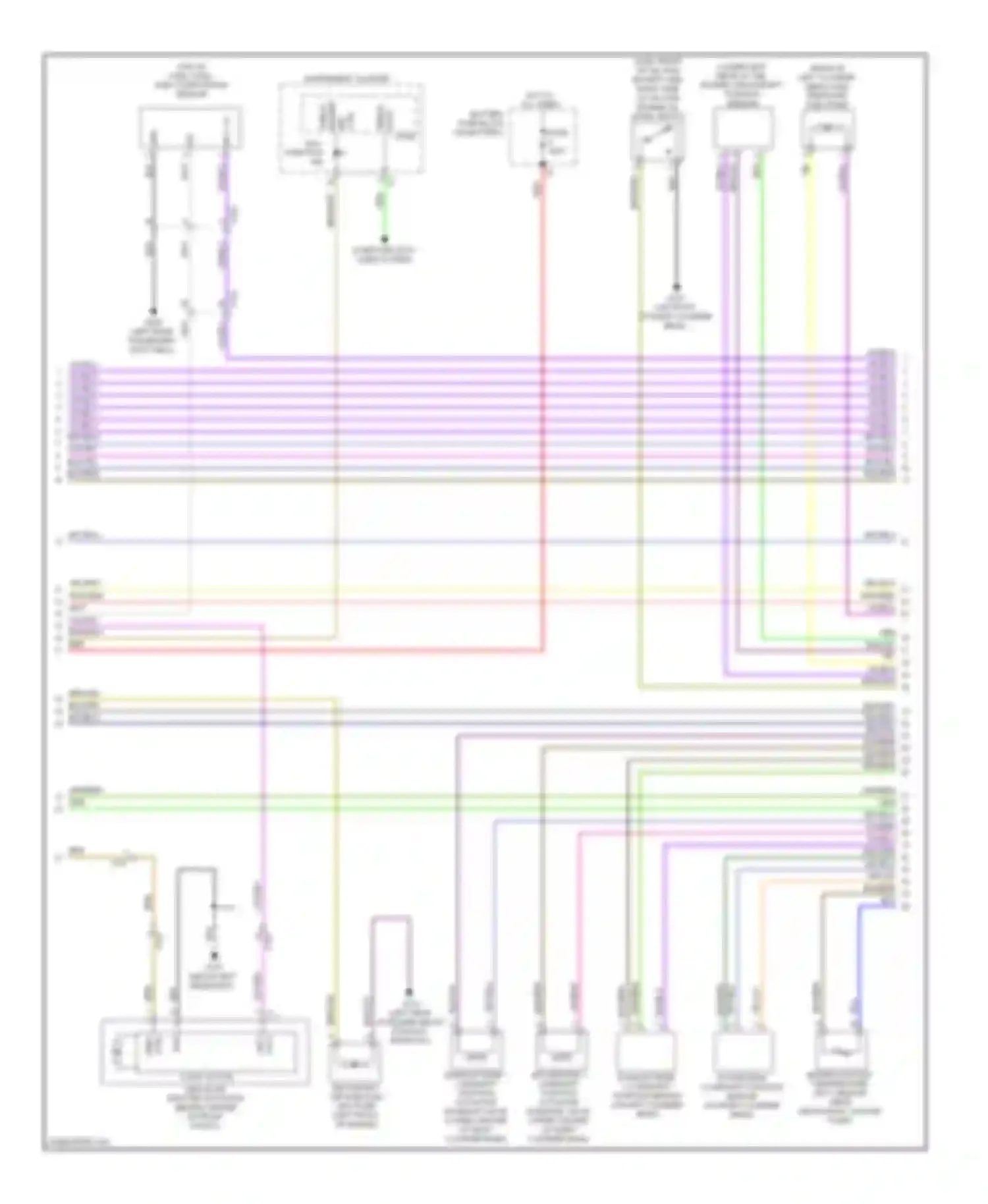 Wiring diagram engine check for Cadillac ATS I (2012-2014)