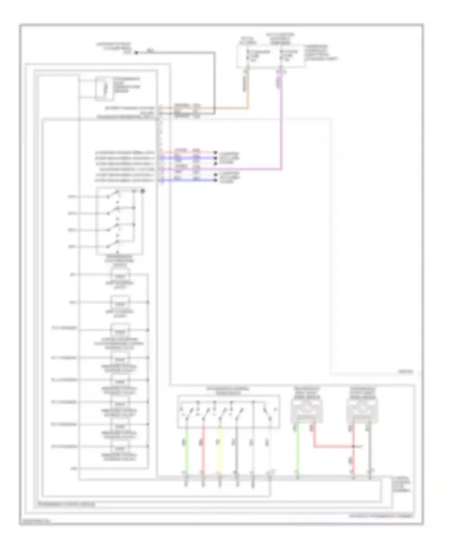 Wiring diagram tfp 3 for Cadillac ATS I (2012-2014) (1 of 1)
