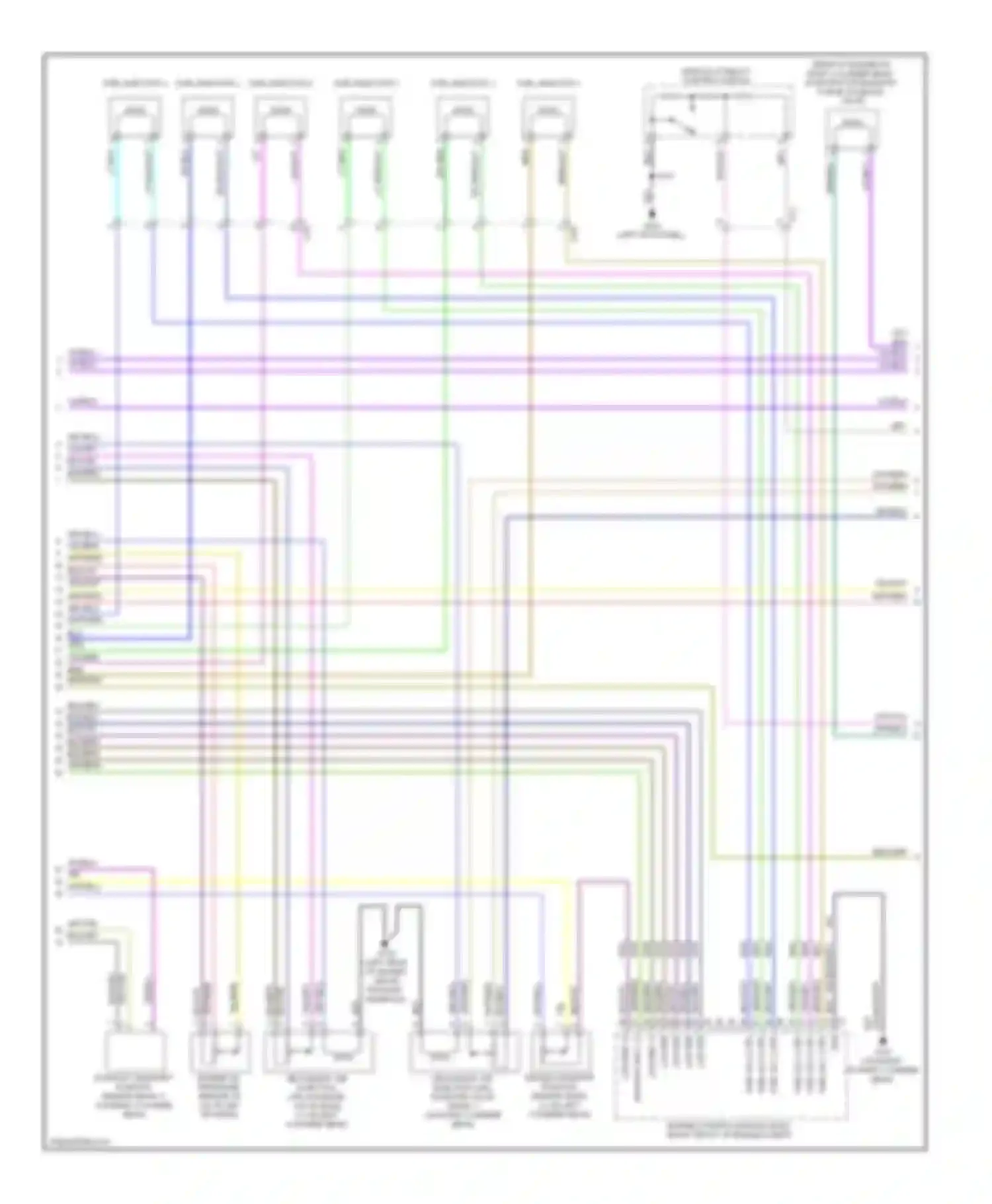 Wiring diagram vehicle stability control switch for Cadillac ATS I (2012-2014) (5 of 5)
