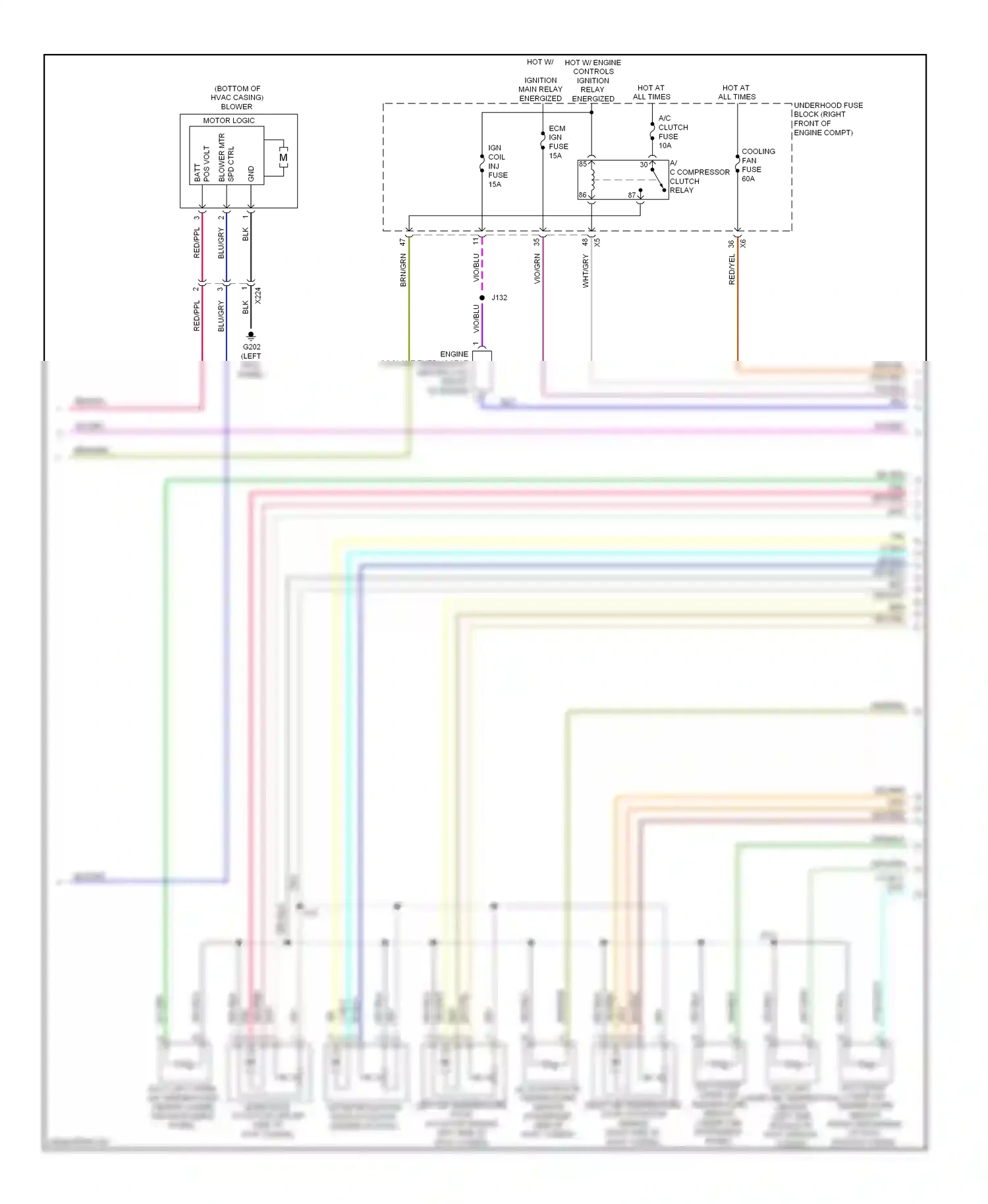 Cadillac ATS I (2012-2014) vio/grn wiring diagram  (6 of 20)