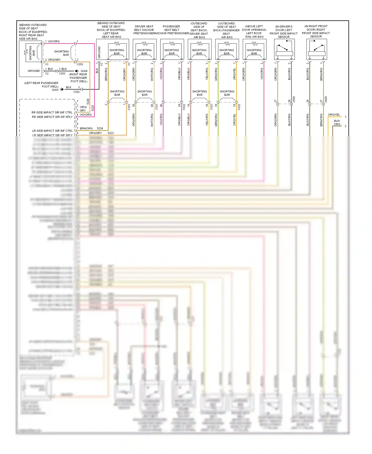 Cadillac ATS I (2012-2014) vio/org wiring diagram  (1 of 1)