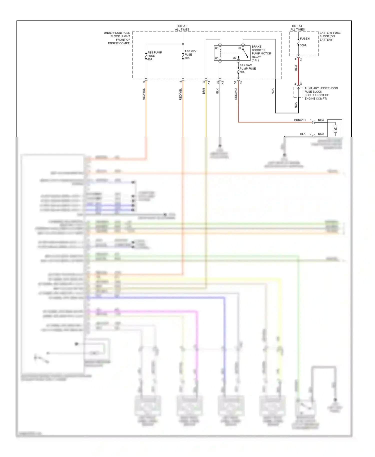 Cadillac ATS I (2012-2014) wht/blu wiring diagram  (21 of 62)