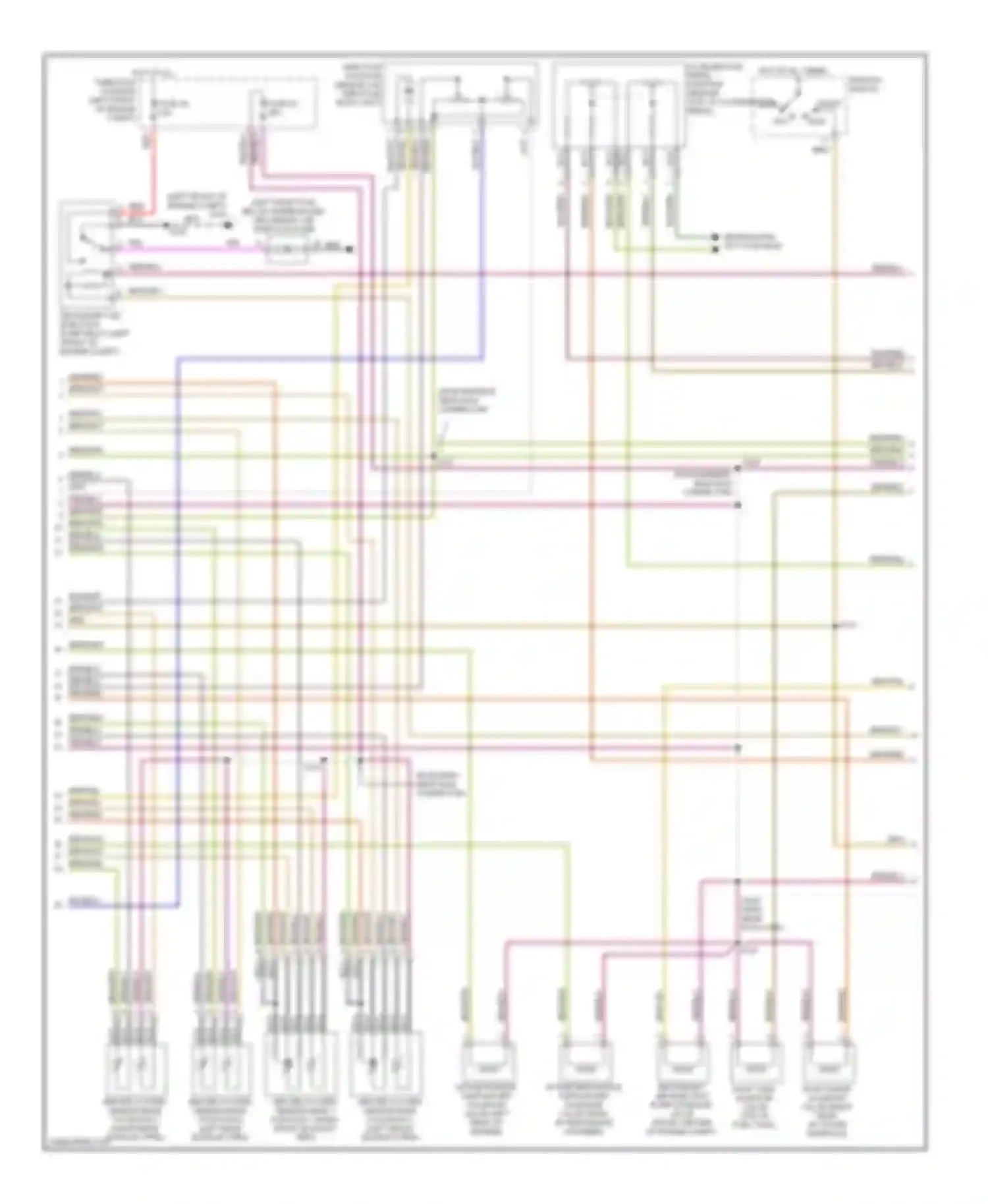 Wiring diagram * - information not available for Cadillac Catera I (1996-2001) (1 of 1)