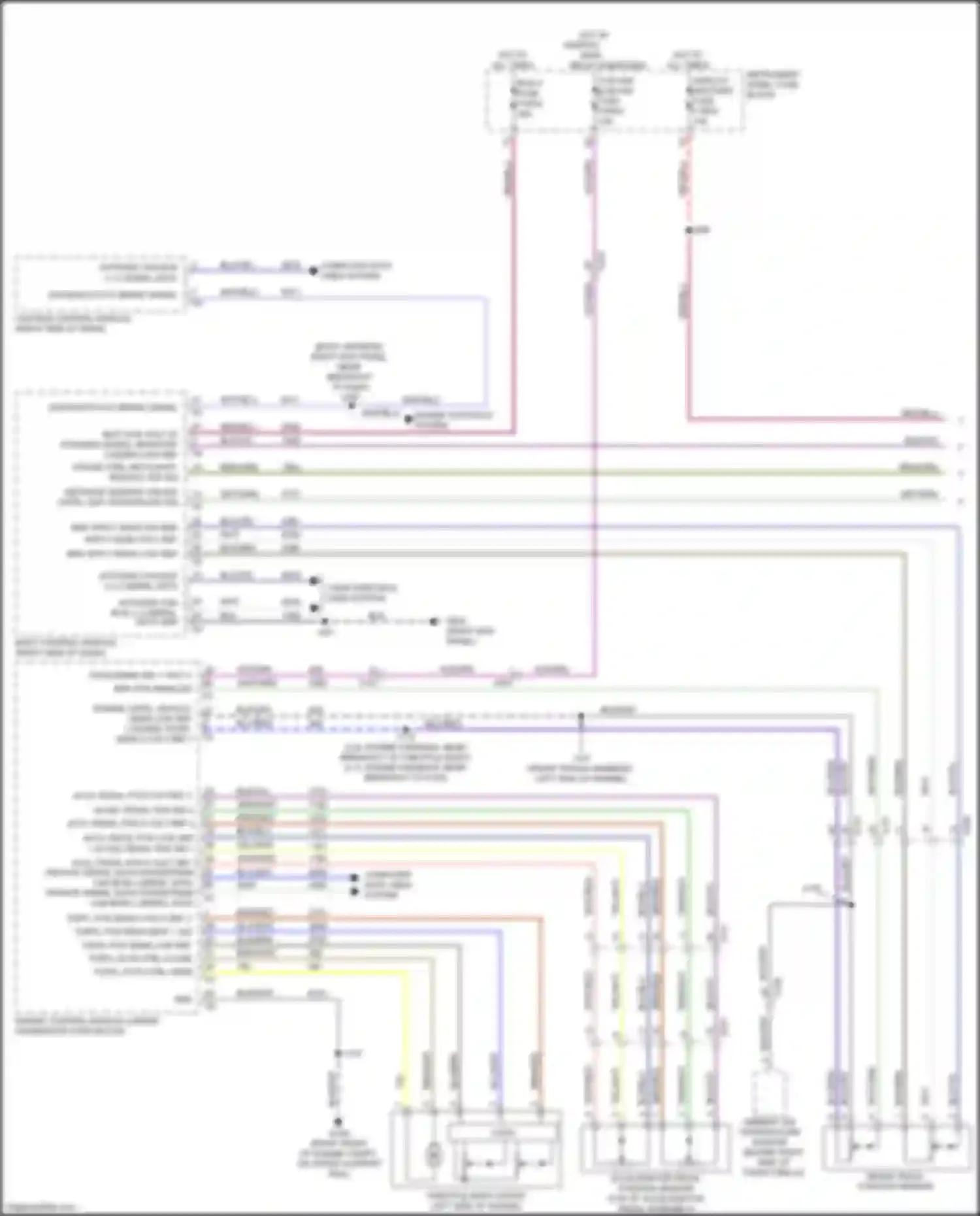 CT4-V Cadillac I (2019-2024): Cruise control circuit (1 of 2)