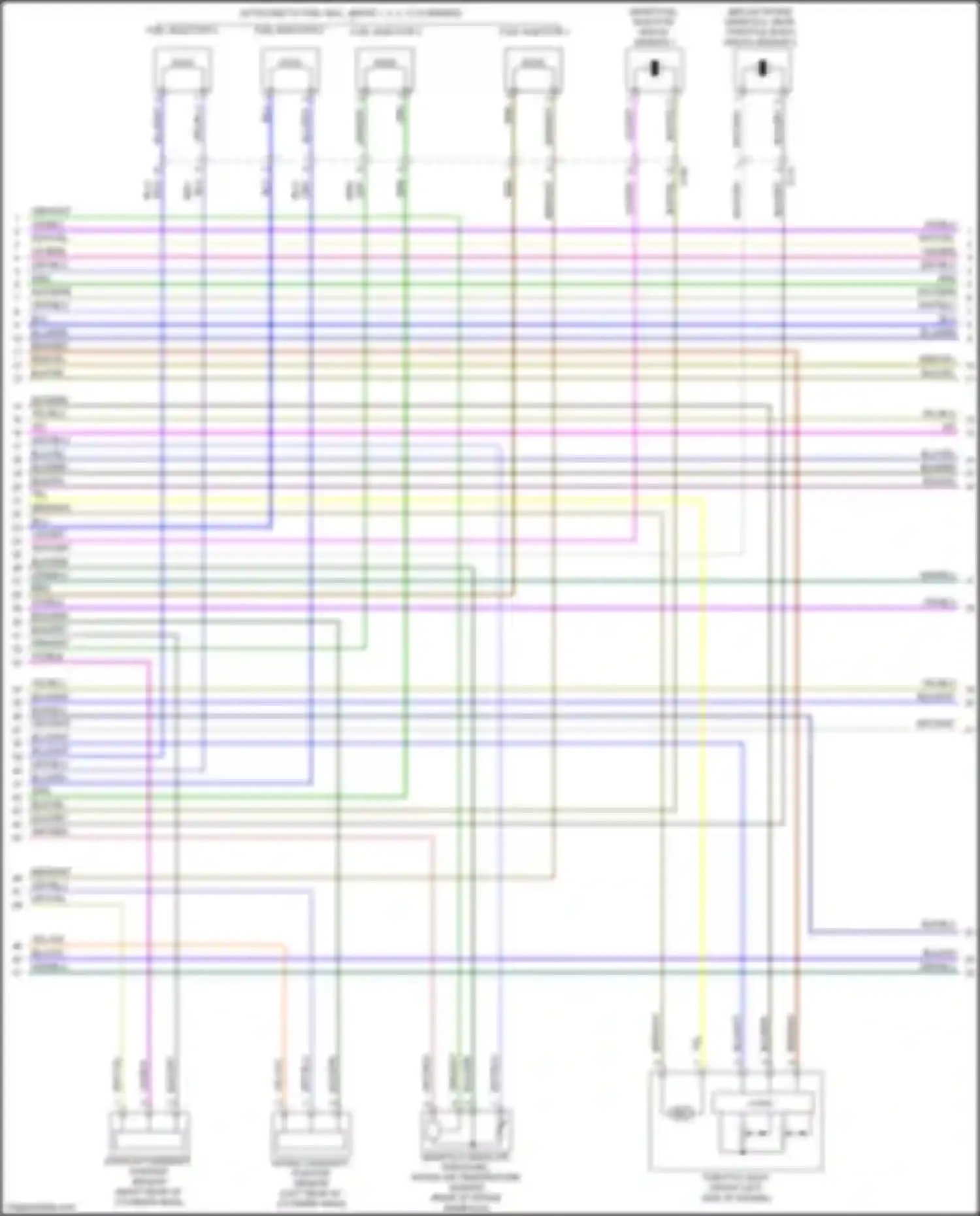 CT4-V Cadillac I (2019-2024): Wiring diagram engine performance 2.0l vin k (2 of 12)