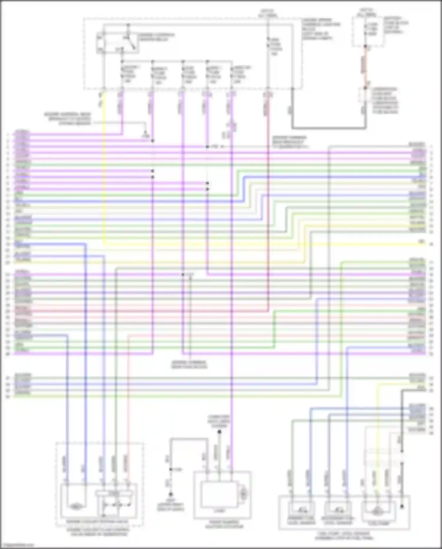 CT4-V Cadillac I (2019-2024): Wiring diagram engine performance 2.0l vin k (8 of 12)