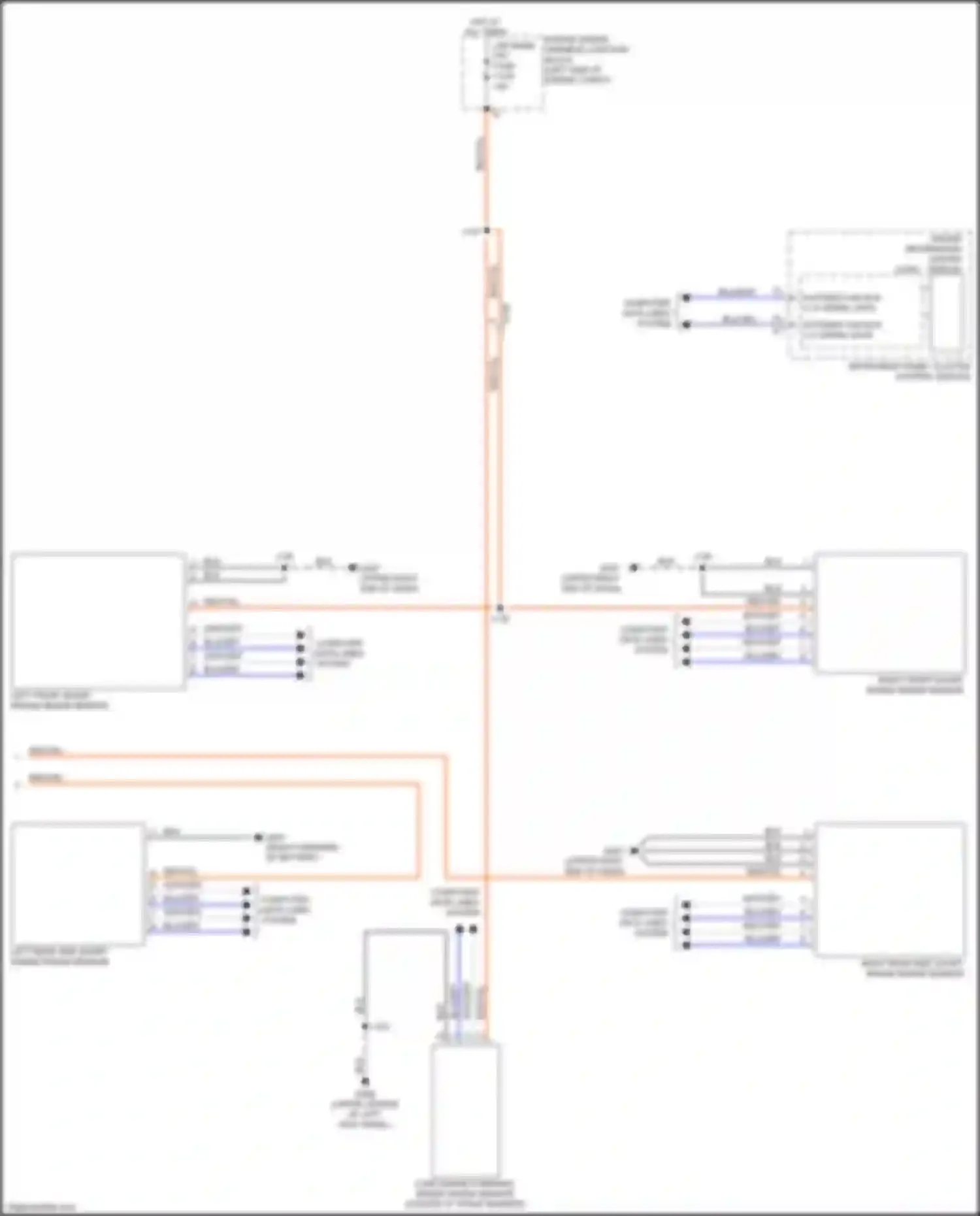 CT4-V Cadillac I (2019-2024): Collision avoidance circuit (2 of 2)
