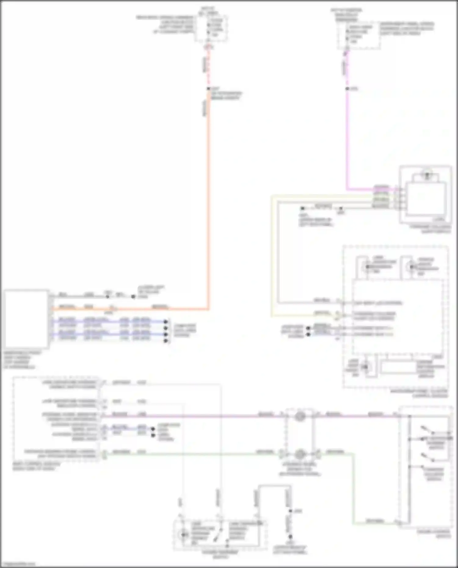 CT4-V Cadillac I (2019-2024): Lane departure warning circuit
