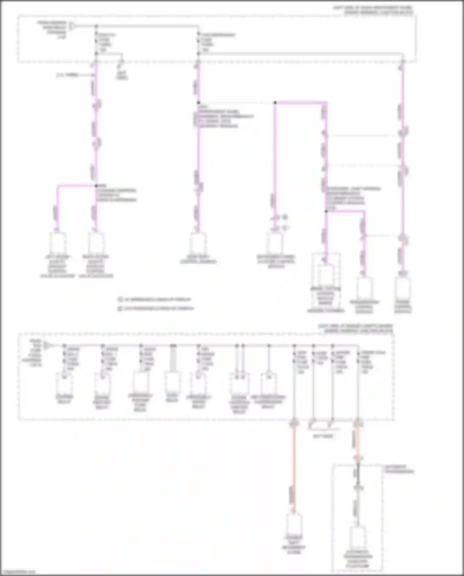 CT4-V Cadillac I (2019-2024): Power distribution circuit (3 of 8)
