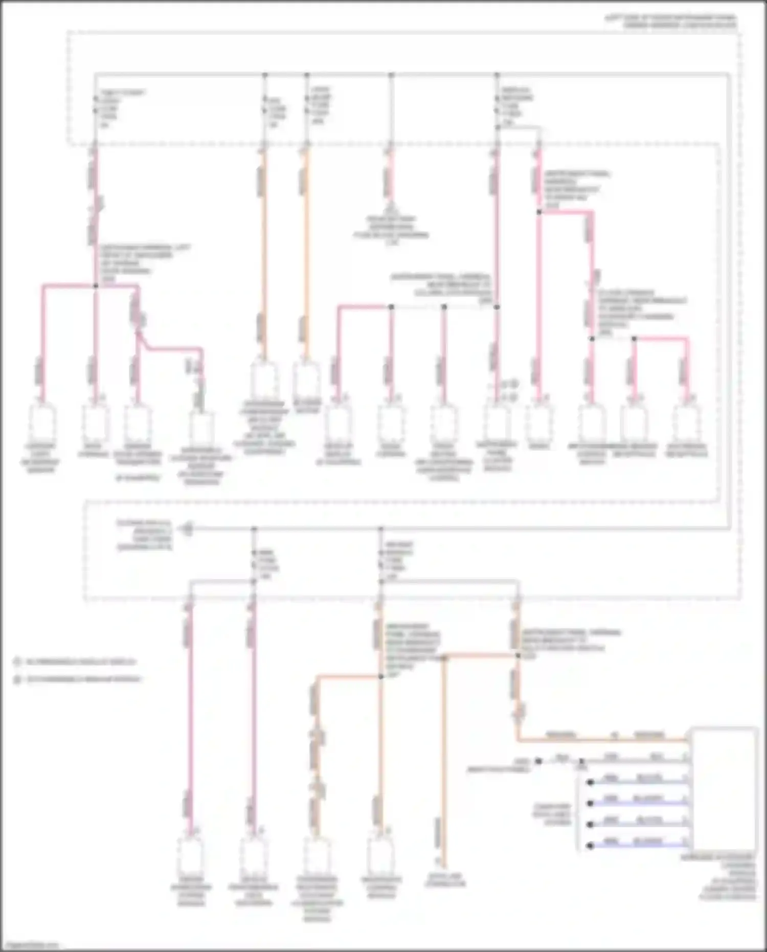 CT4-V Cadillac I (2019-2024): Power distribution circuit (5 of 8)