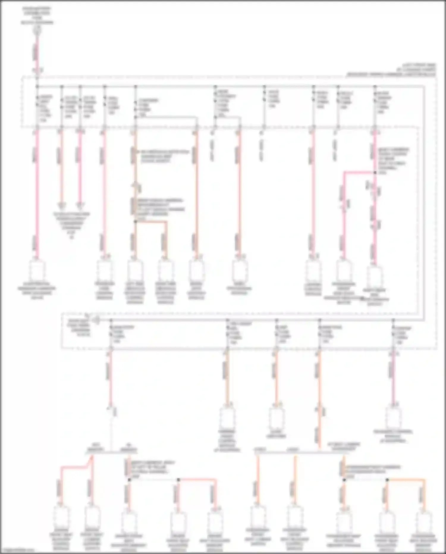 CT4-V Cadillac I (2019-2024): Power distribution circuit (7 of 8)