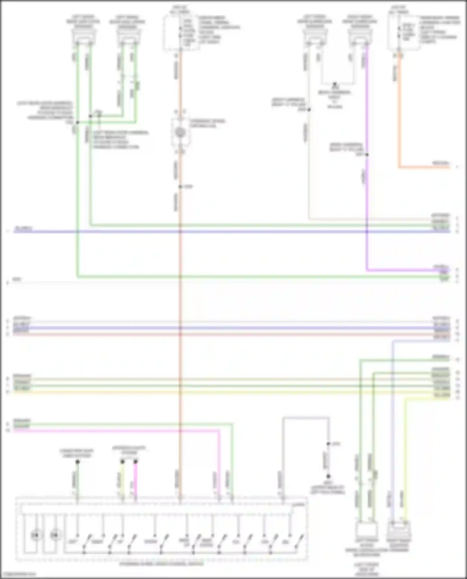 CT4-V Cadillac I (2019-2024): Radio circuit, w/ surround amplifier (5 of 6)