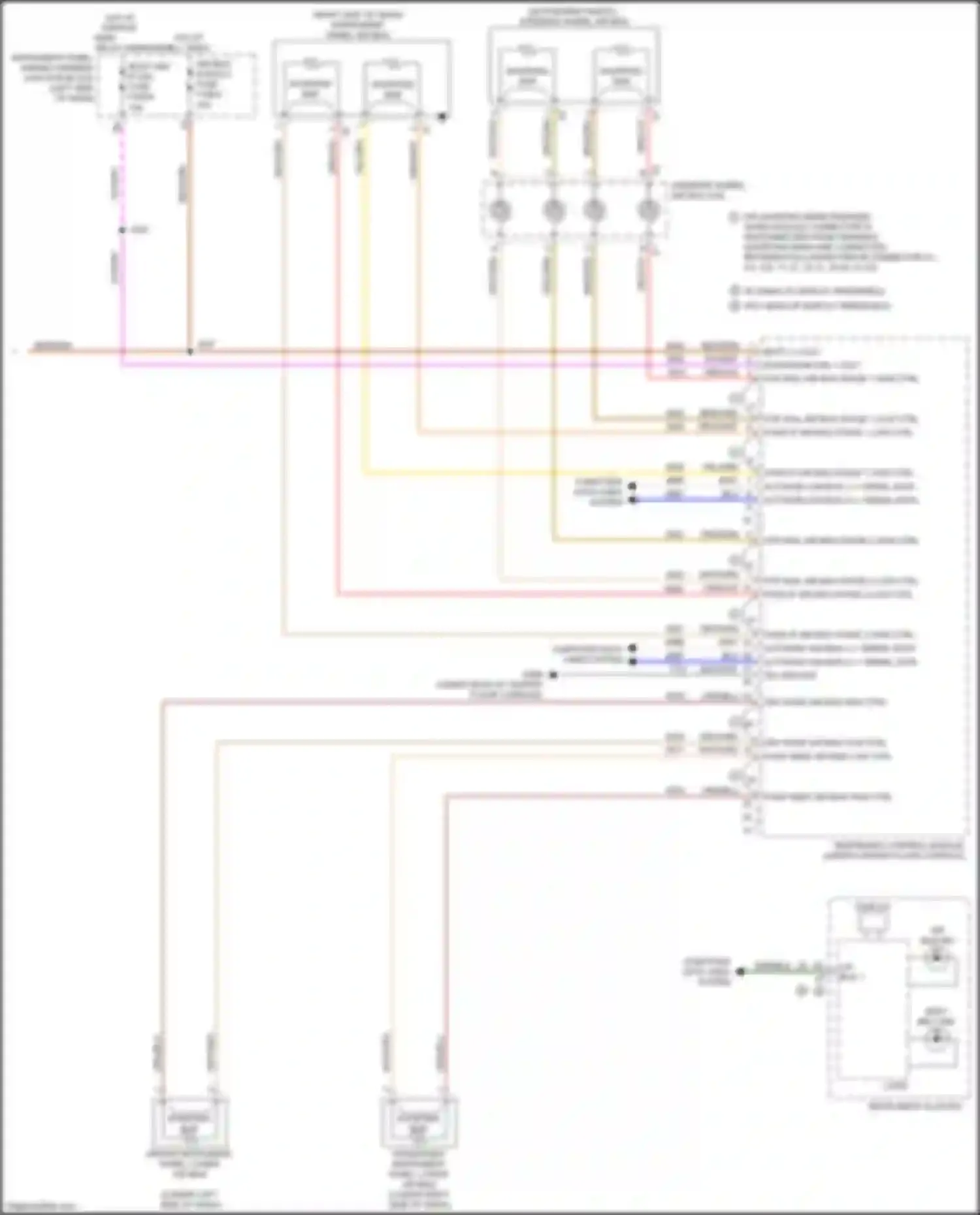 CT4-V Cadillac I (2019-2024): Supplemental restraints circuit (4 of 4)