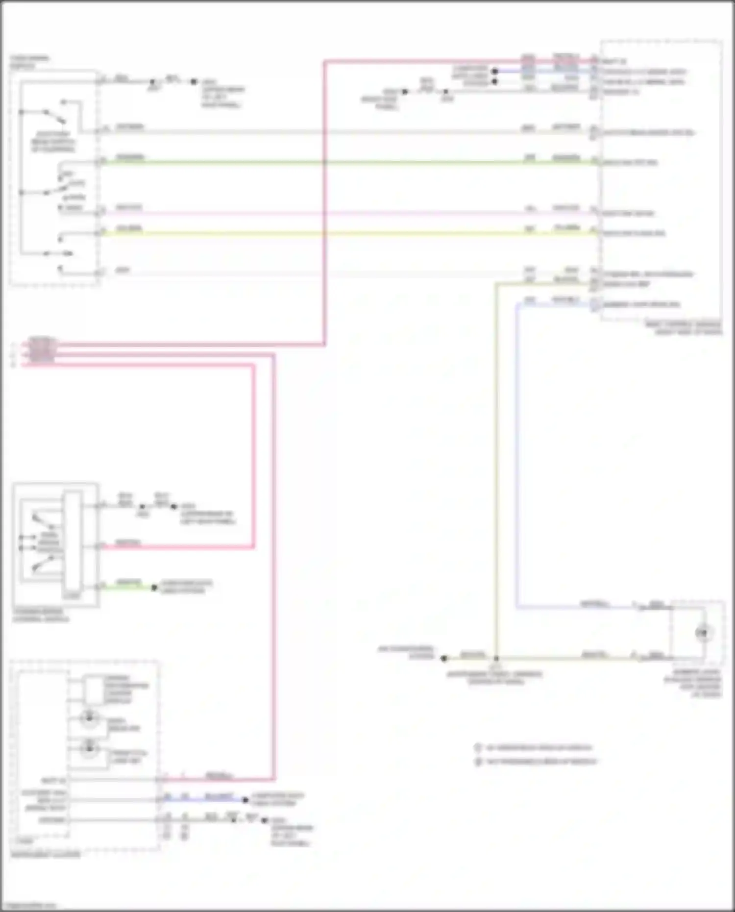 Wiring diagram hdlp sw off sig for Cadillac CT4-V I (2019-2024)