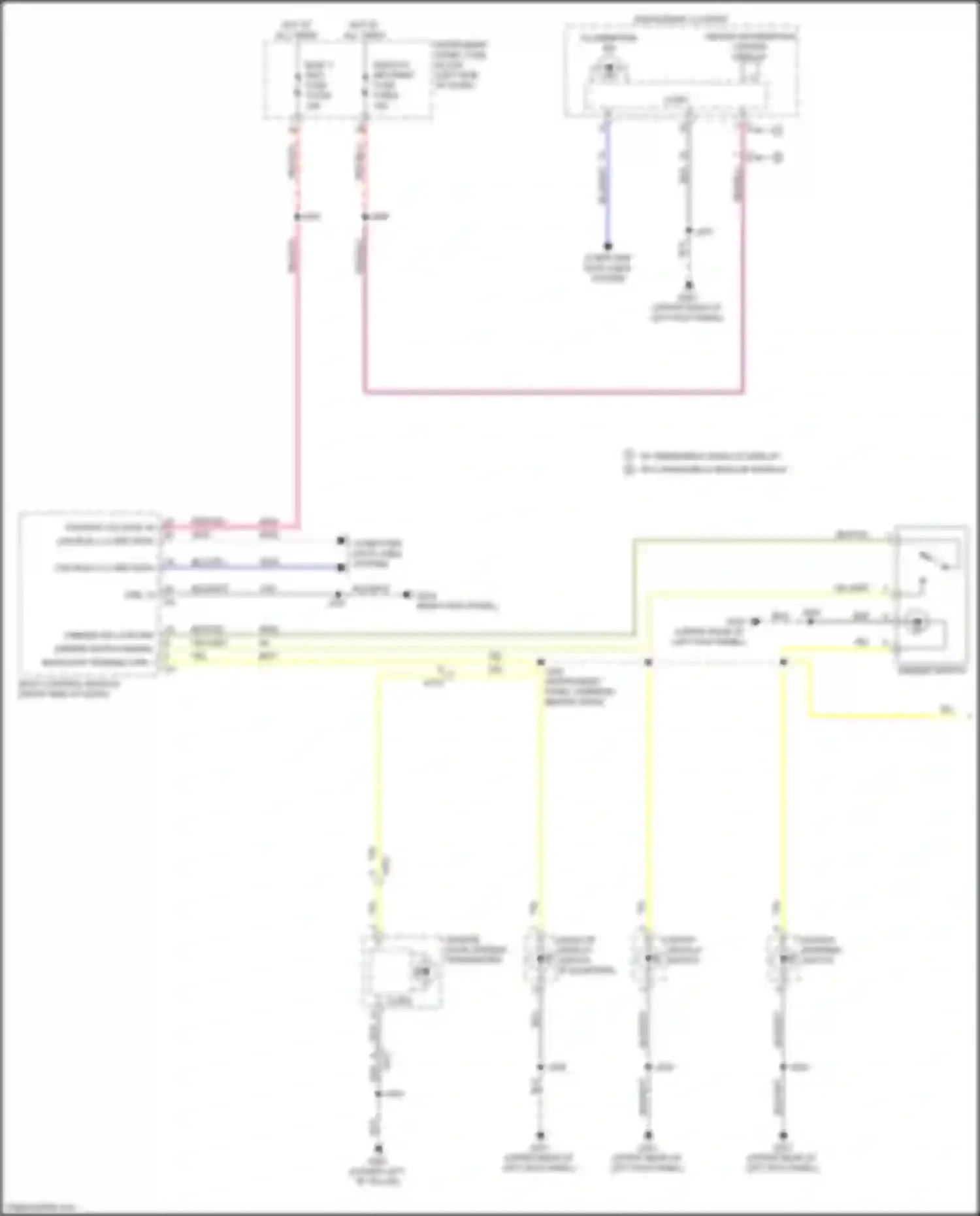 Wiring diagram blk/wht for Cadillac CT4-V I (2019-2024) (38 of 70)