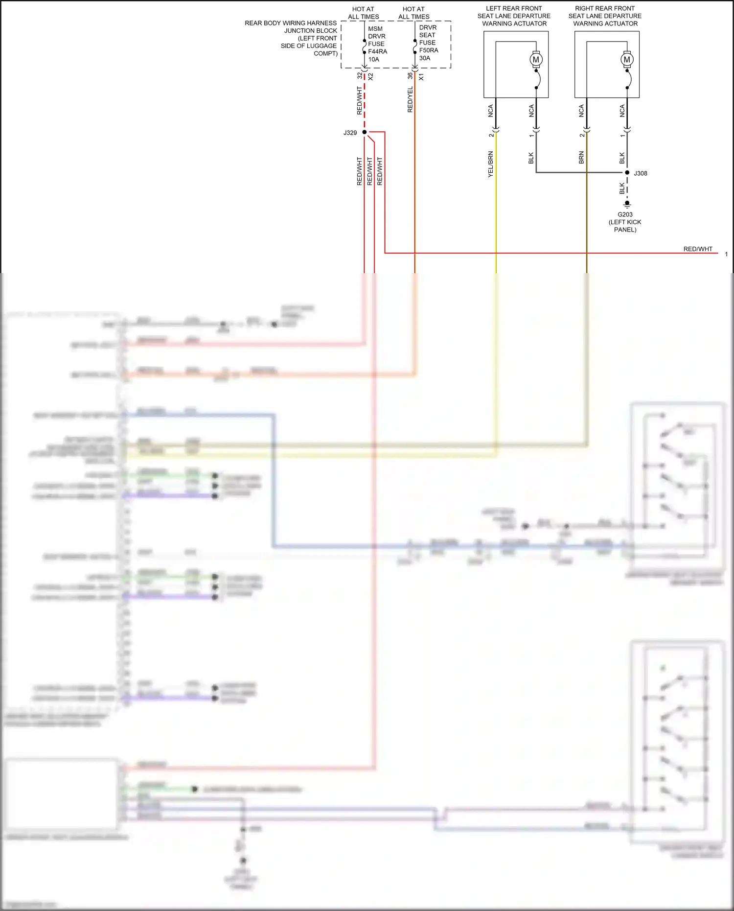 Cadillac CT4-V I (2019-2024) computer data lines system wiring diagram  (43 of 118)