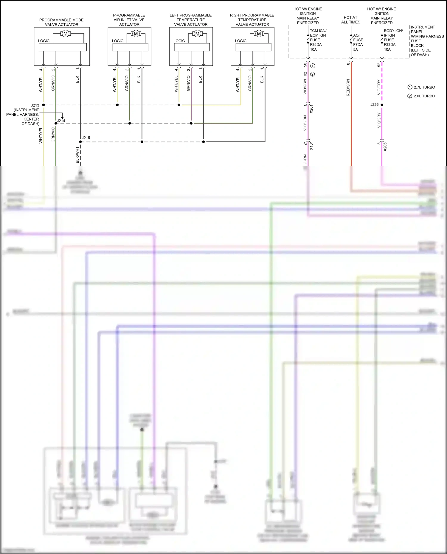 Cadillac CT4-V I (2019-2024) computer data lines system wiring diagram  (53 of 118)