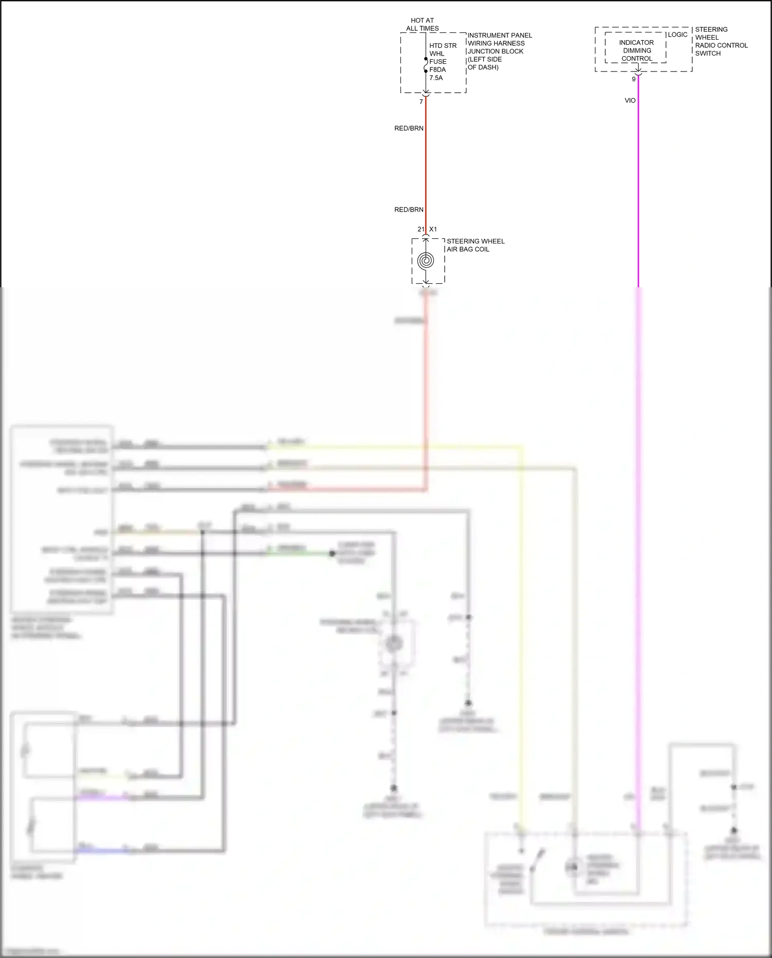 Cadillac CT4-V I (2019-2024) computer data lines system wiring diagram  (14 of 118)