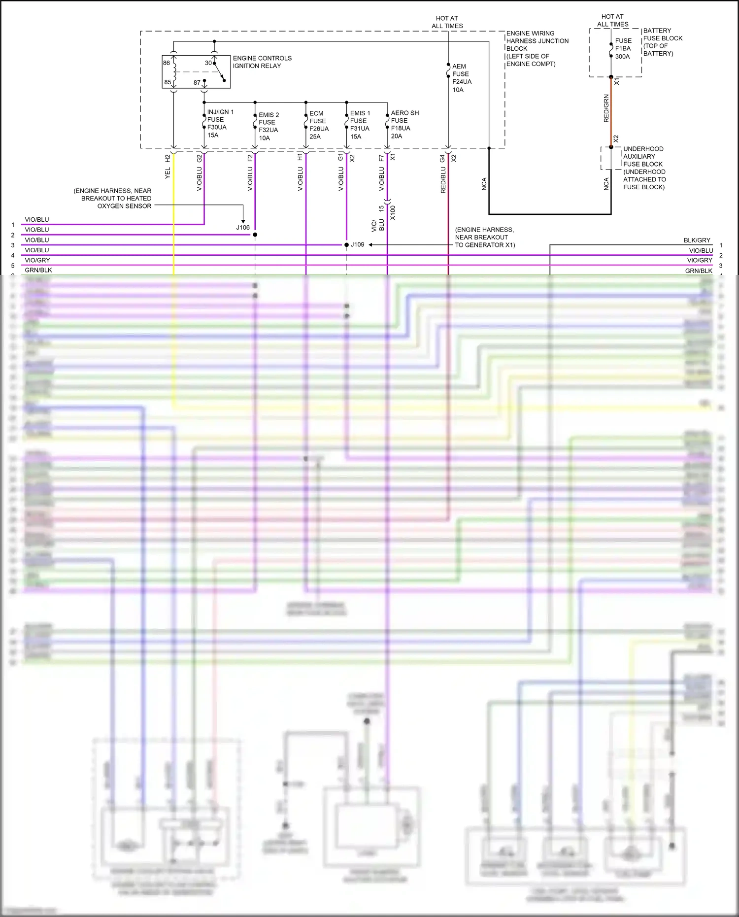 Cadillac CT4-V I (2019-2024) computer data lines system wiring diagram  (114 of 118)