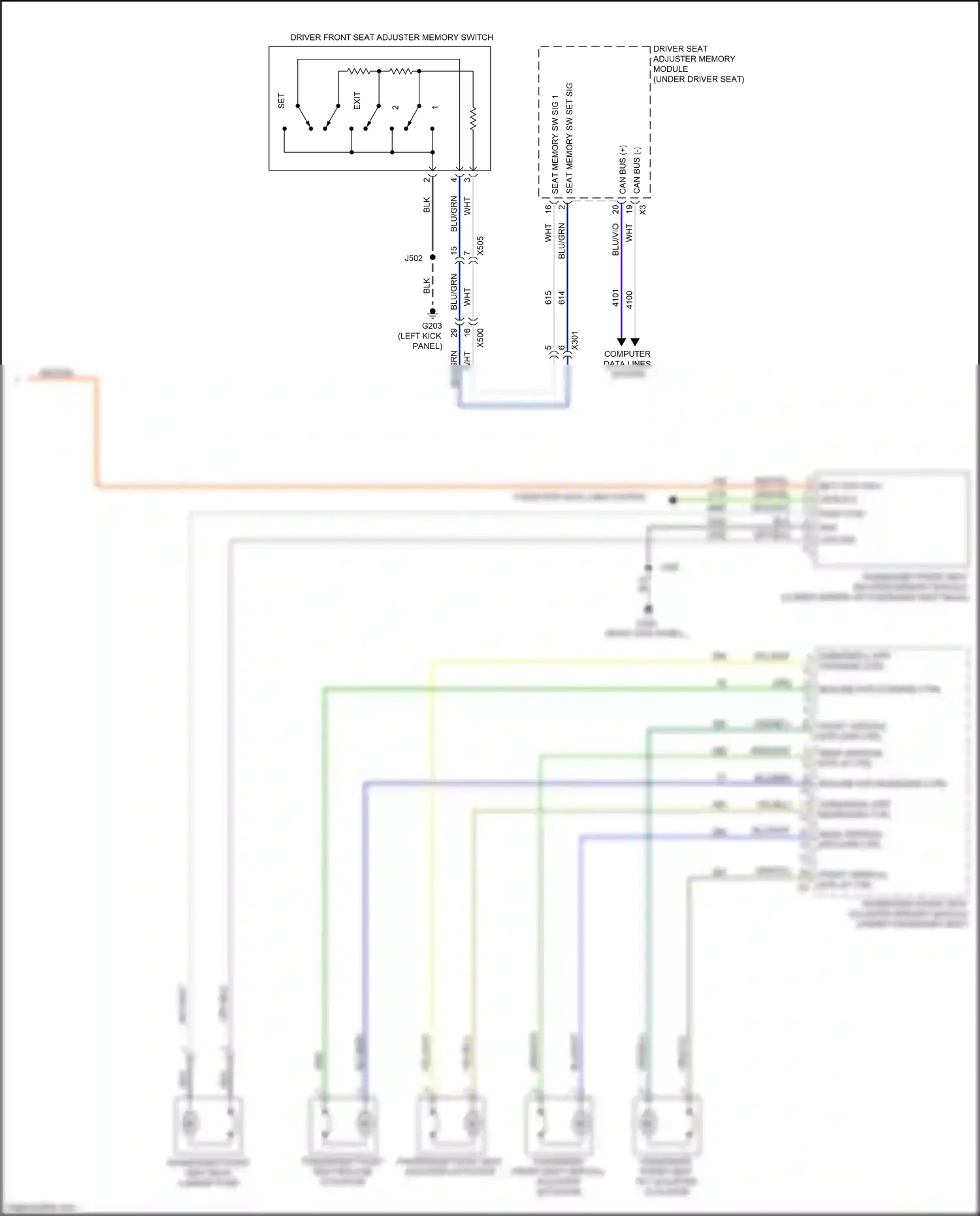 Cadillac CT4-V I (2019-2024) computer data lines system wiring diagram  (49 of 118)