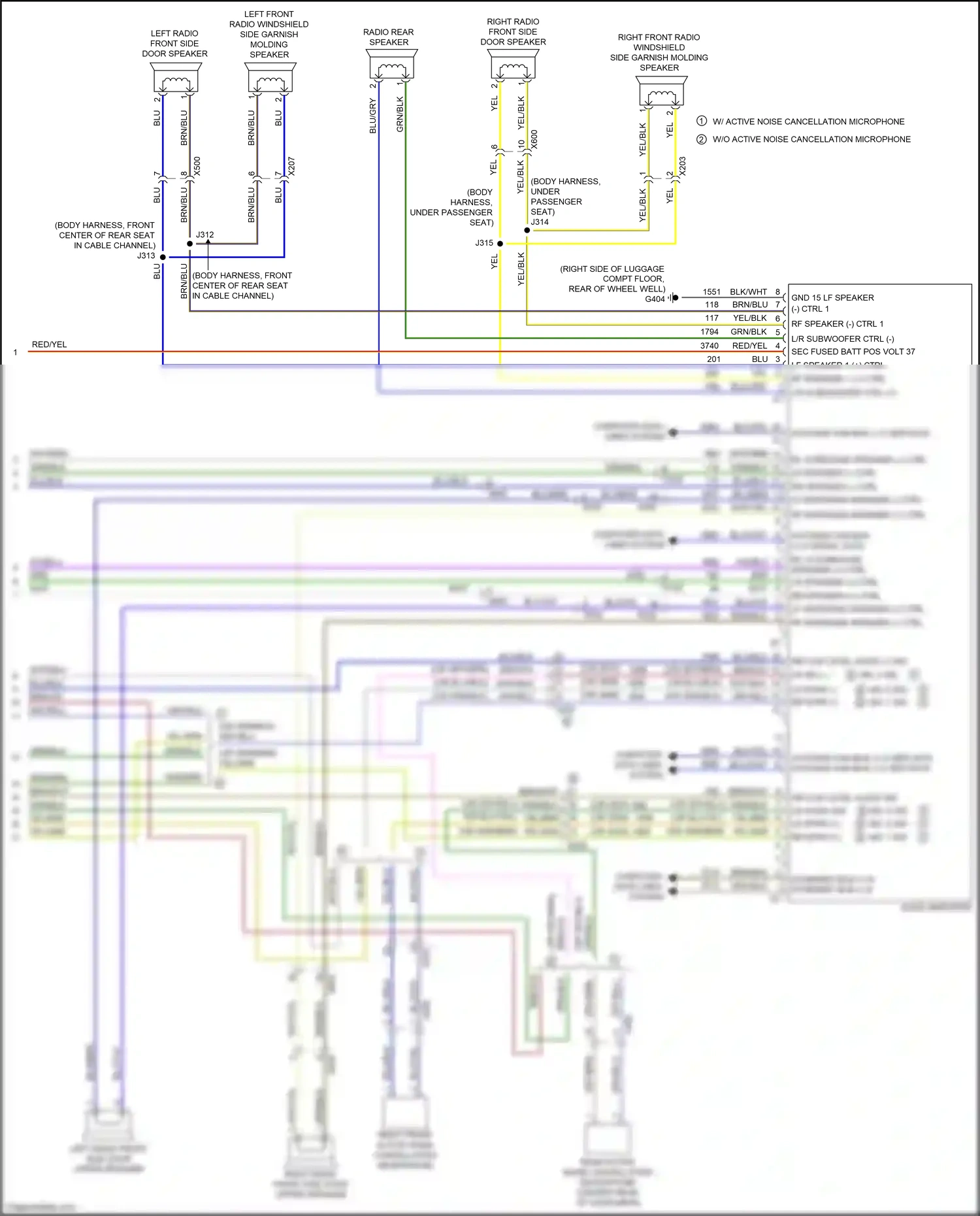 Cadillac CT4-V I (2019-2024) computer data lines system wiring diagram  (87 of 118)