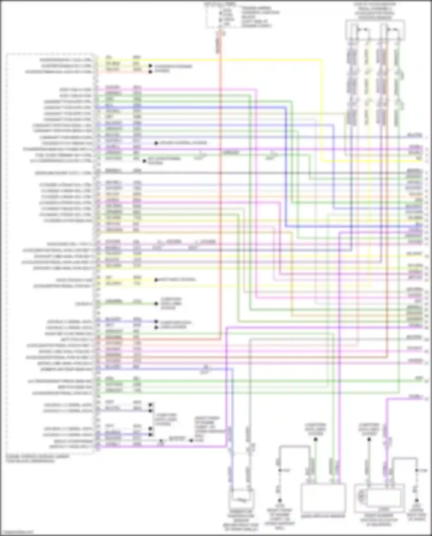Wiring diagram step cam a ctrl for Cadillac CT4-V I (2019-2024)