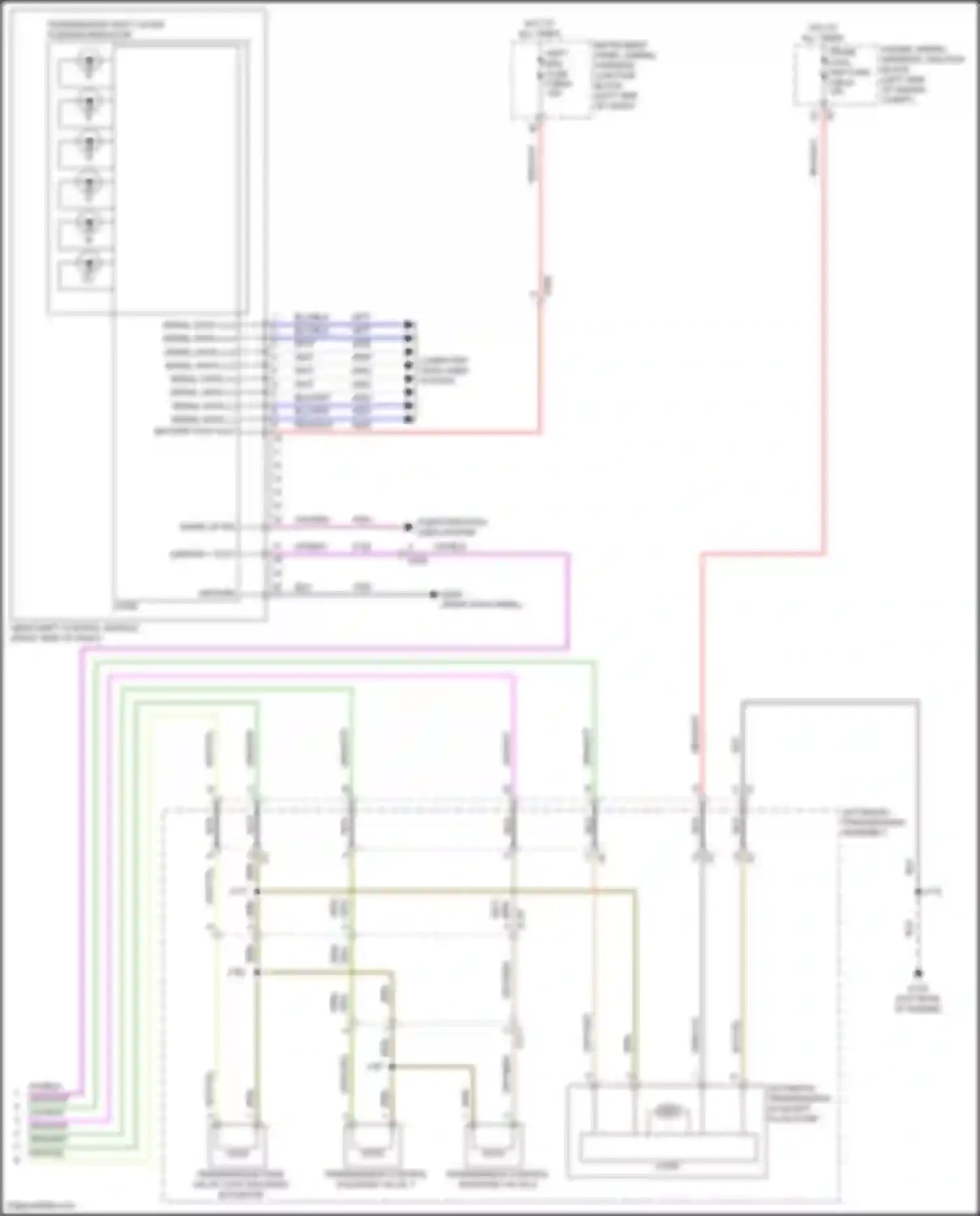 Wiring diagram serial data for Cadillac CT4-V I (2019-2024)