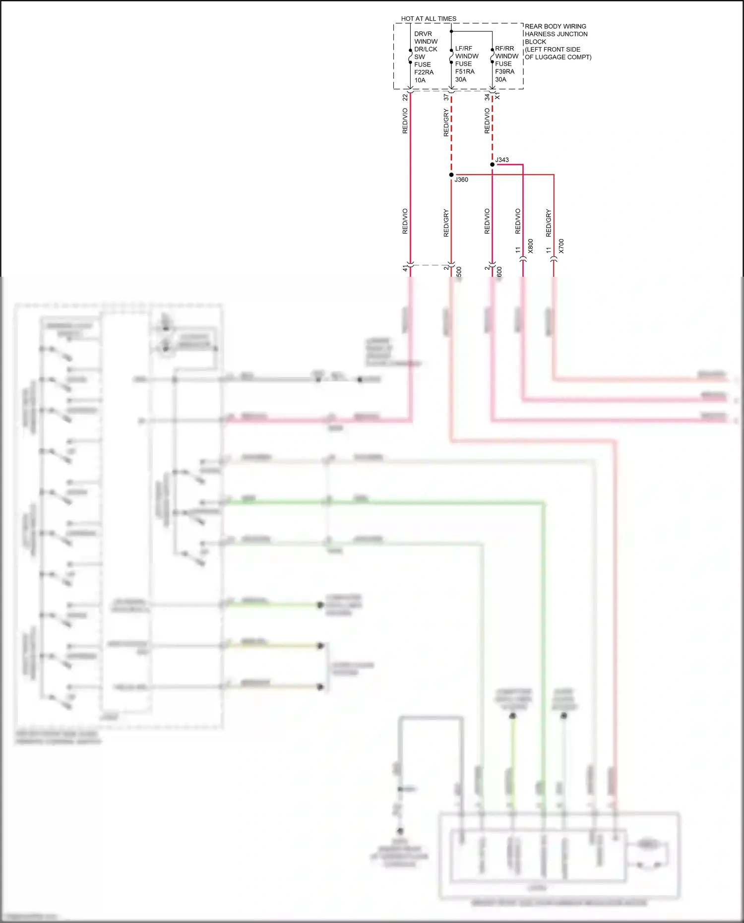 Cadillac CT4-V I (2019-2024) lockout indicator wiring diagram  (1 of 1)