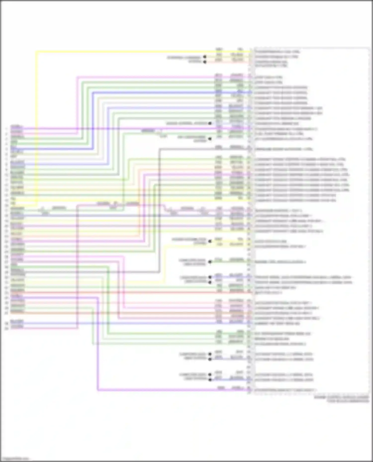 Wiring diagram step cam a ctrl for Cadillac CT4-V I (2019-2024)