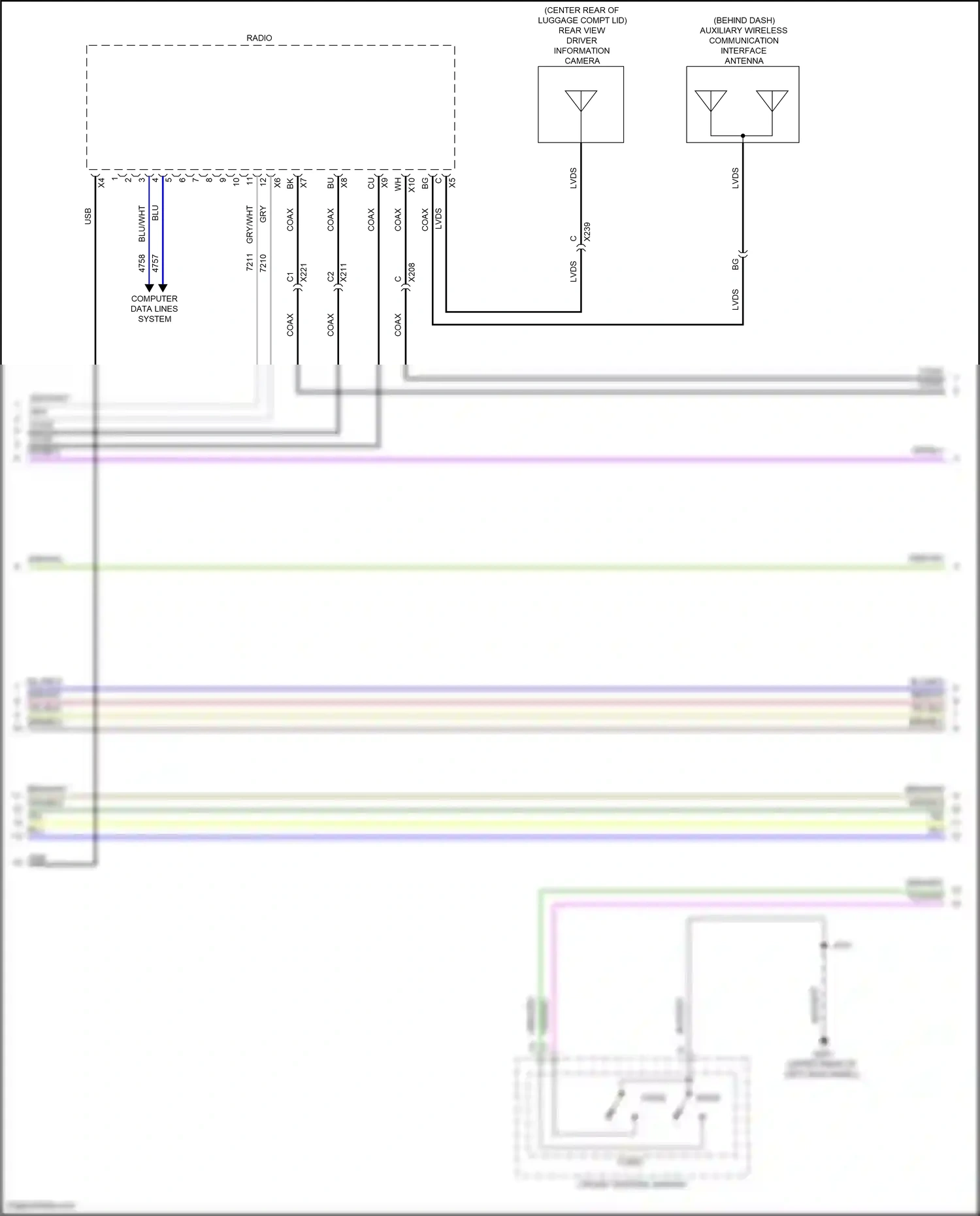 Cadillac CT4 I (2019-2024) computer data lines system wiring diagram  (14 of 118)